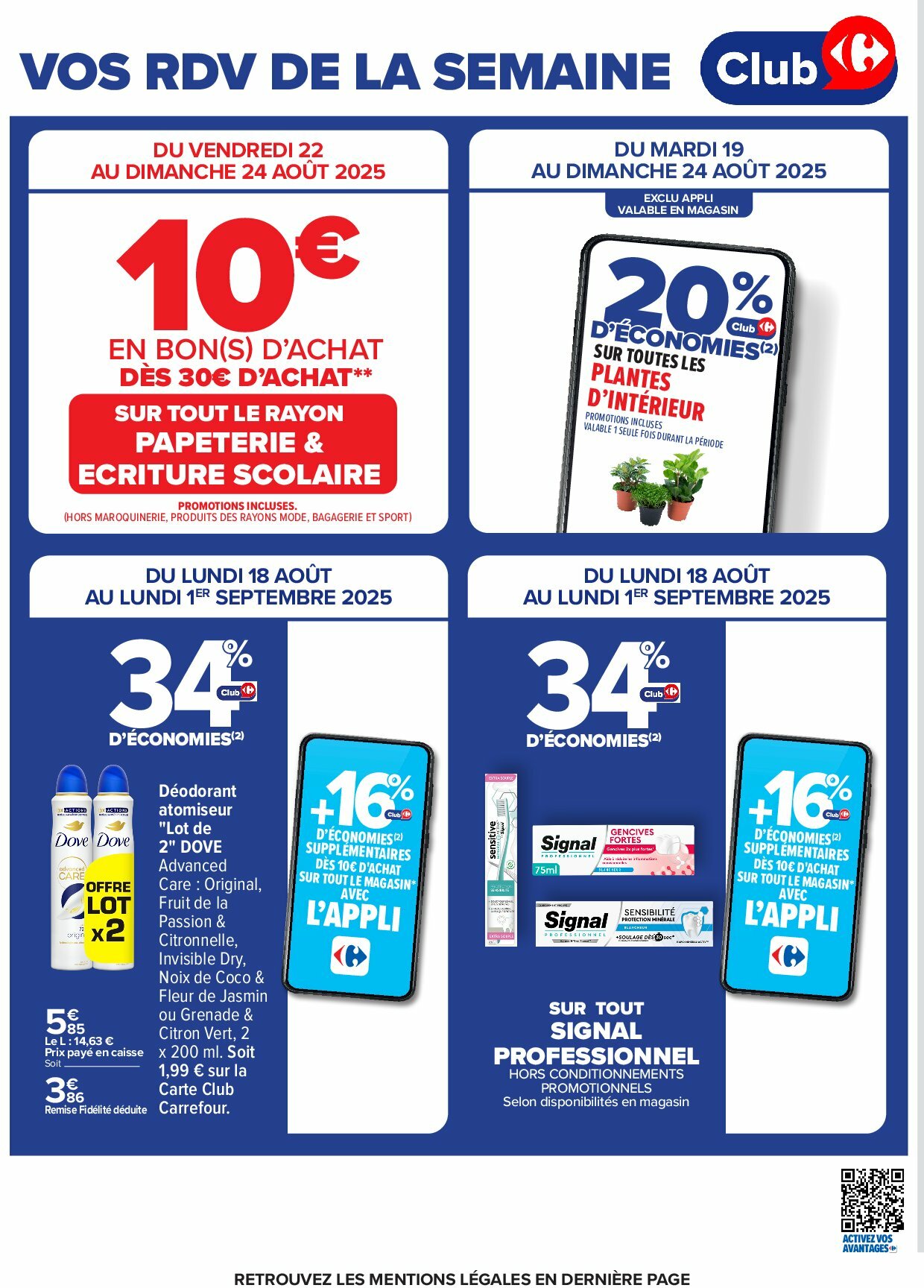 carrefour - Catalogue Carrefour valable du 18/08 au 01/09 - page: 6