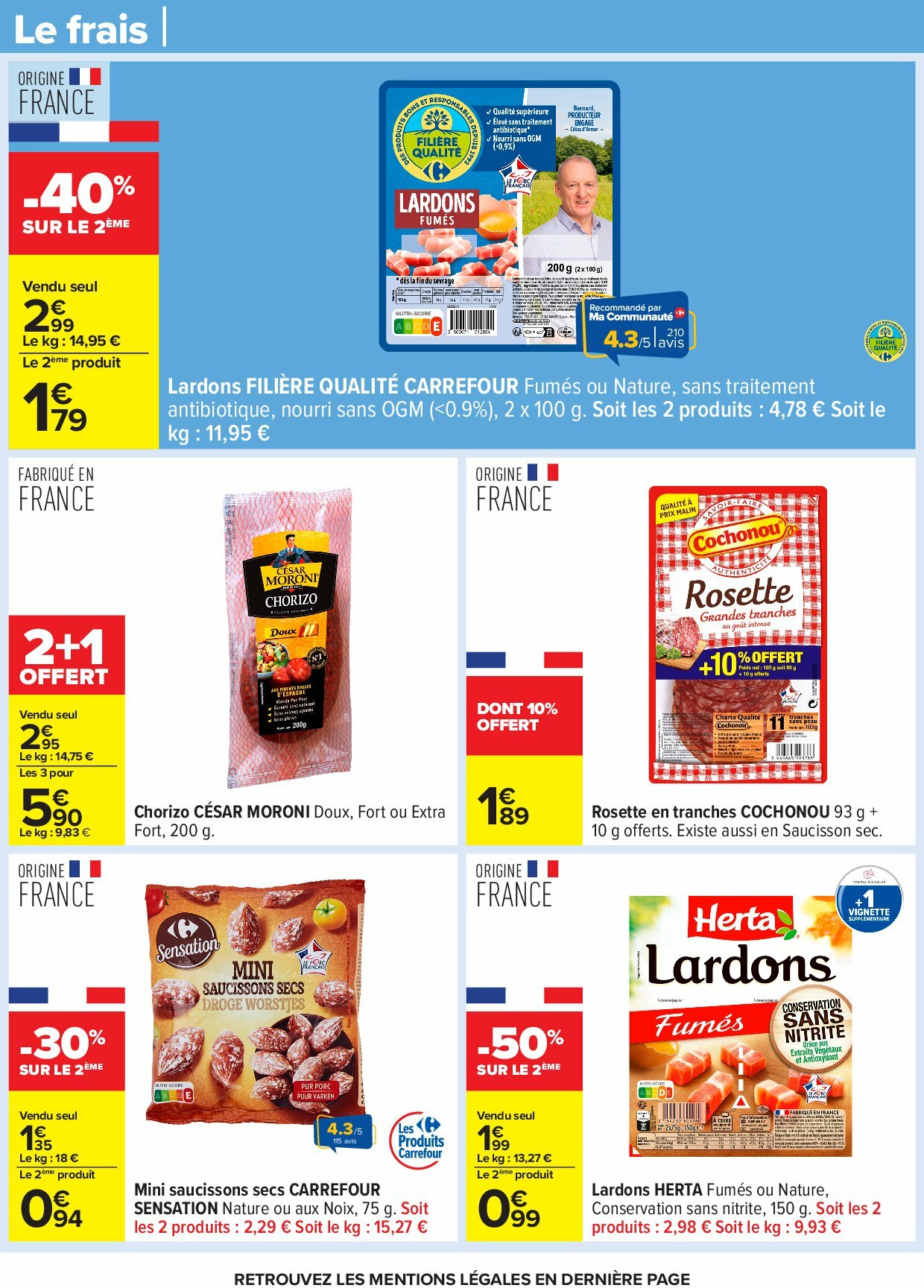 carrefour - Catalogue Carrefour valable du 18/08 au 01/09 - page: 12