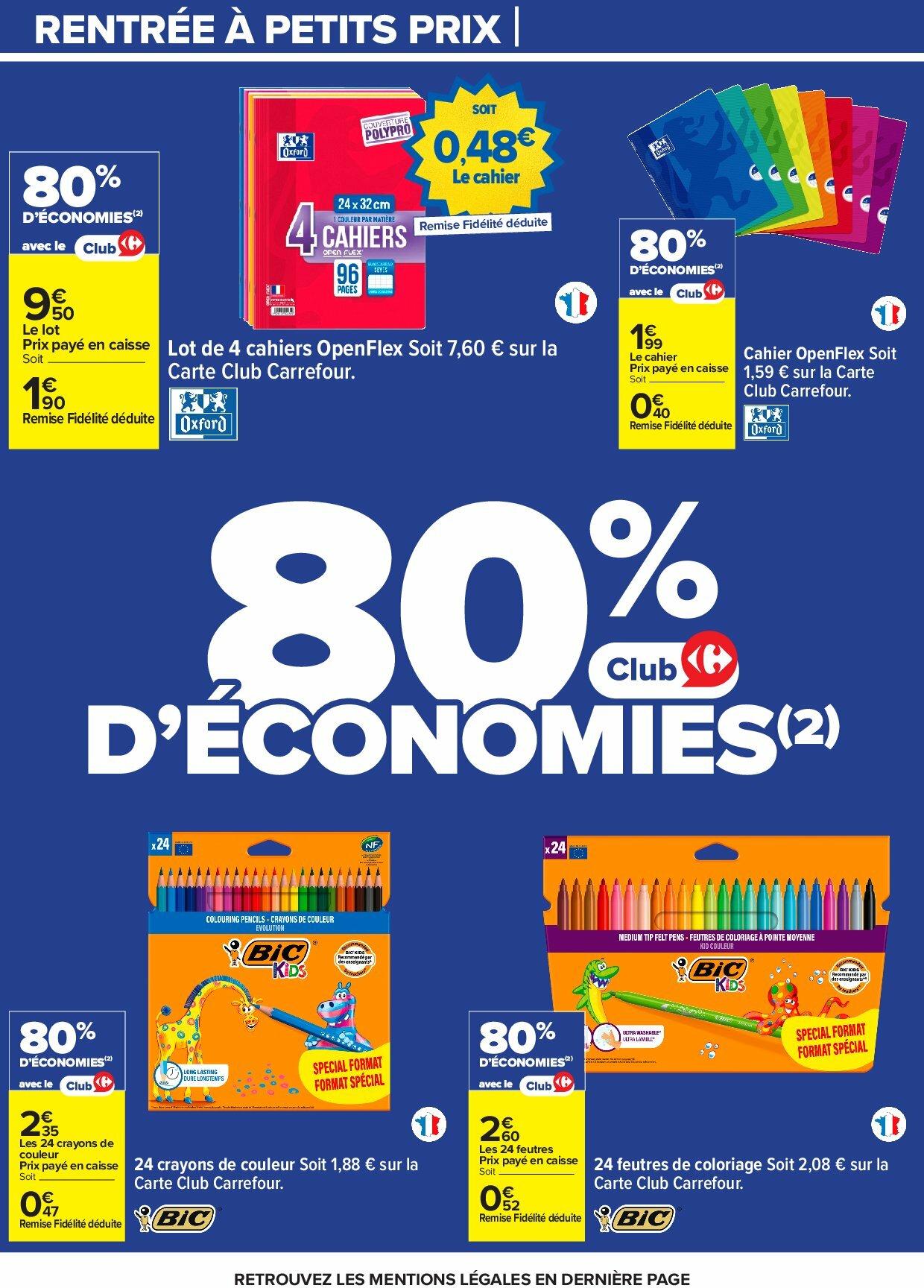 carrefour - Catalogue Carrefour valable du 18/08 au 01/09 - page: 68