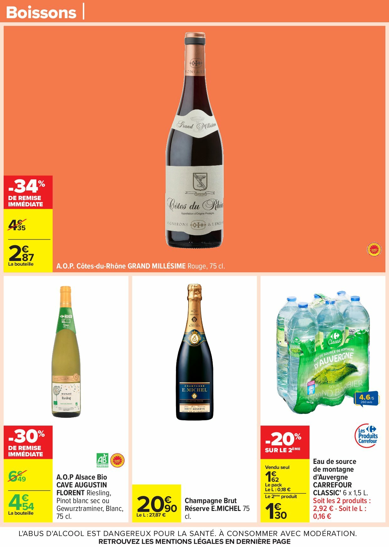 carrefour - Catalogue Carrefour valable du 18/08 au 01/09 - page: 39