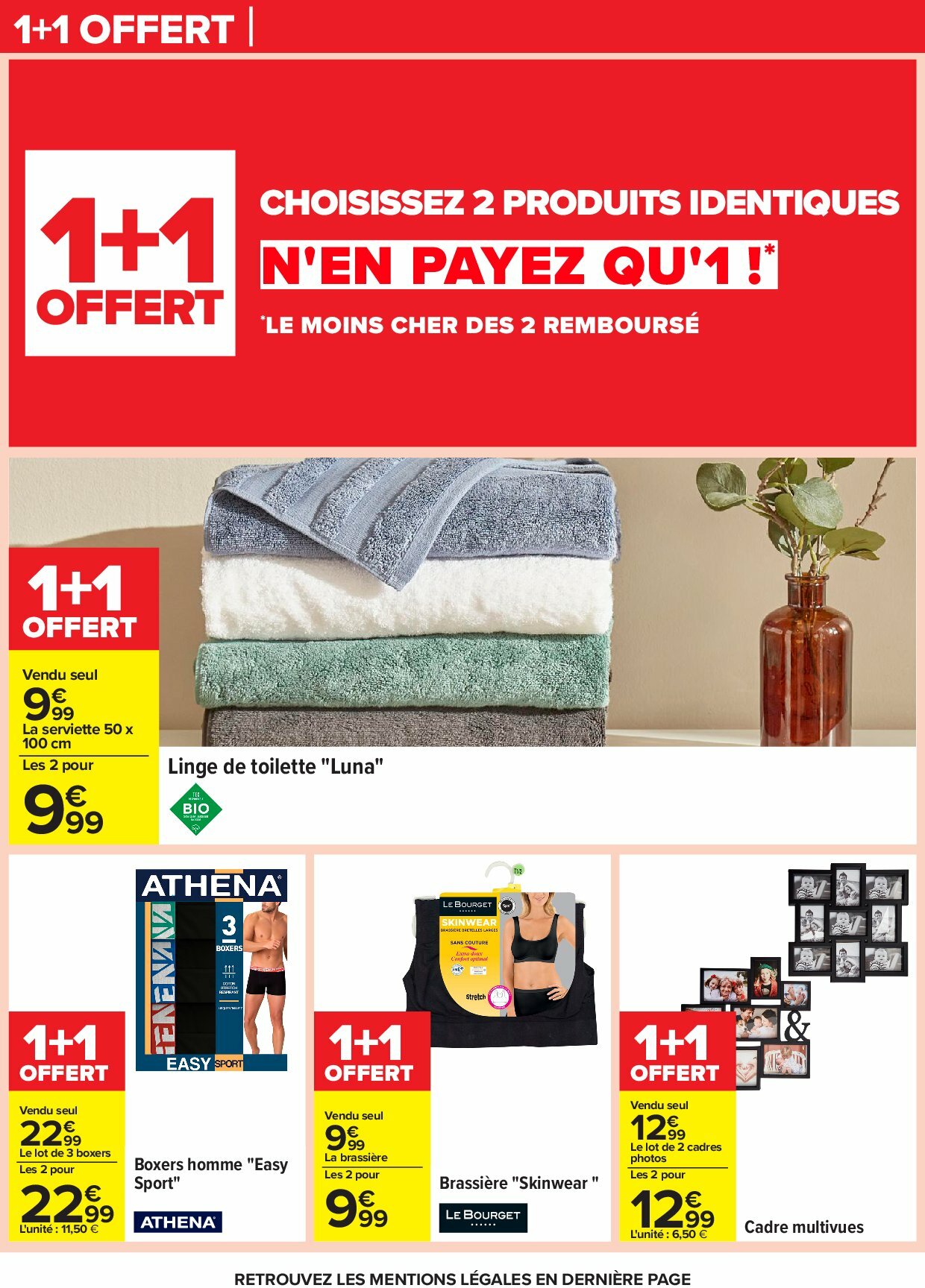 carrefour - Catalogue Carrefour valable du 18/08 au 01/09 - page: 66