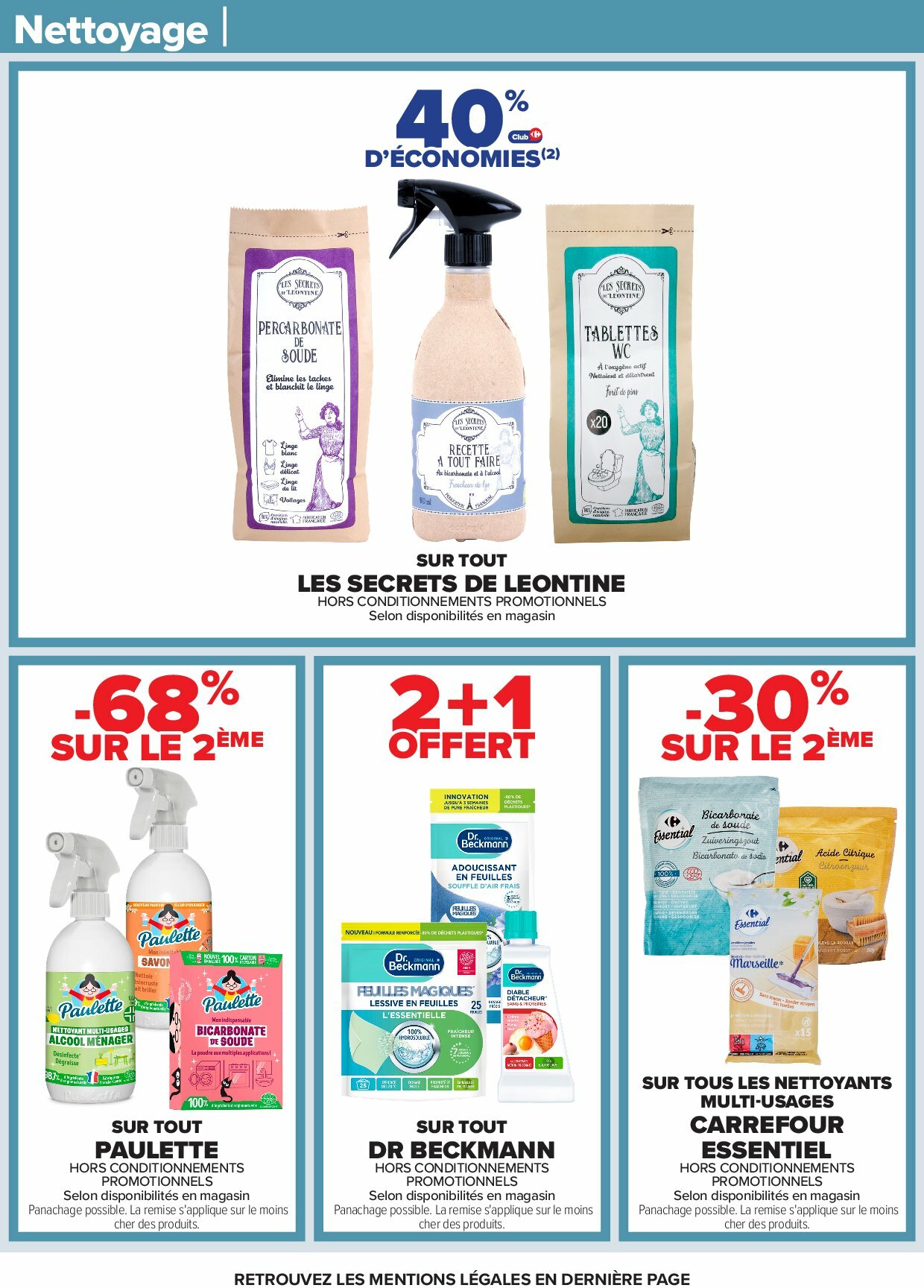 carrefour - Catalogue Carrefour valable du 18/08 au 01/09 - page: 53