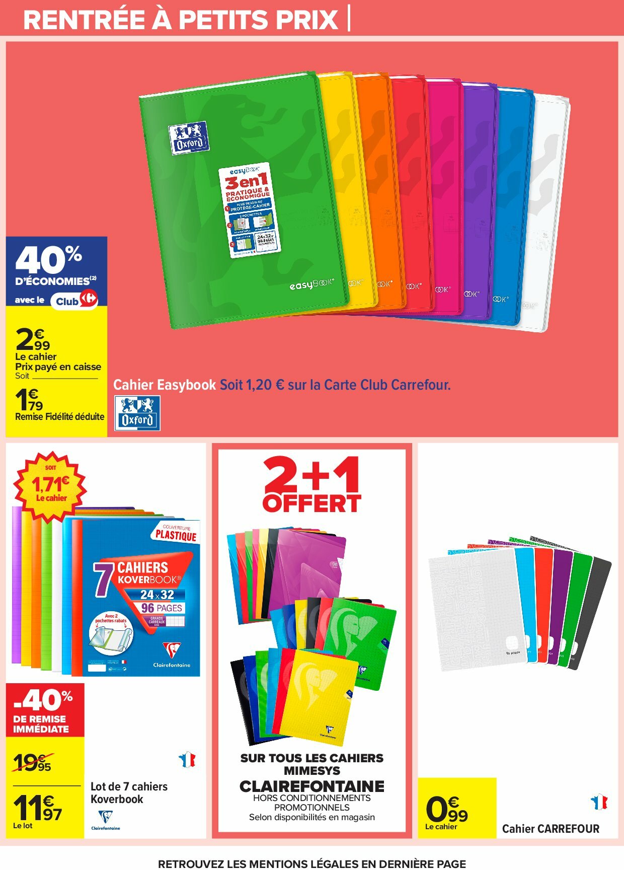 carrefour - Catalogue Carrefour valable du 18/08 au 01/09 - page: 72