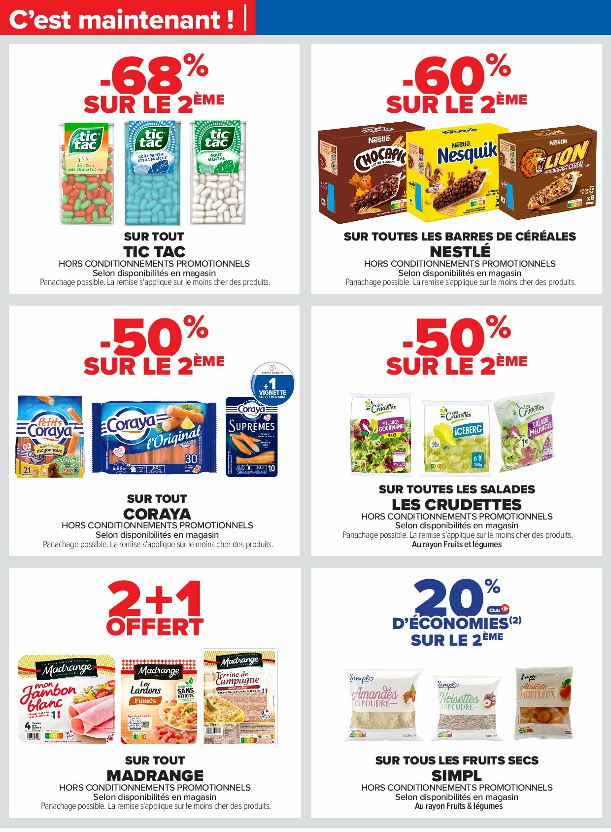 carrefour - Catalogue Carrefour valable du 18/08 au 01/09 - page: 33