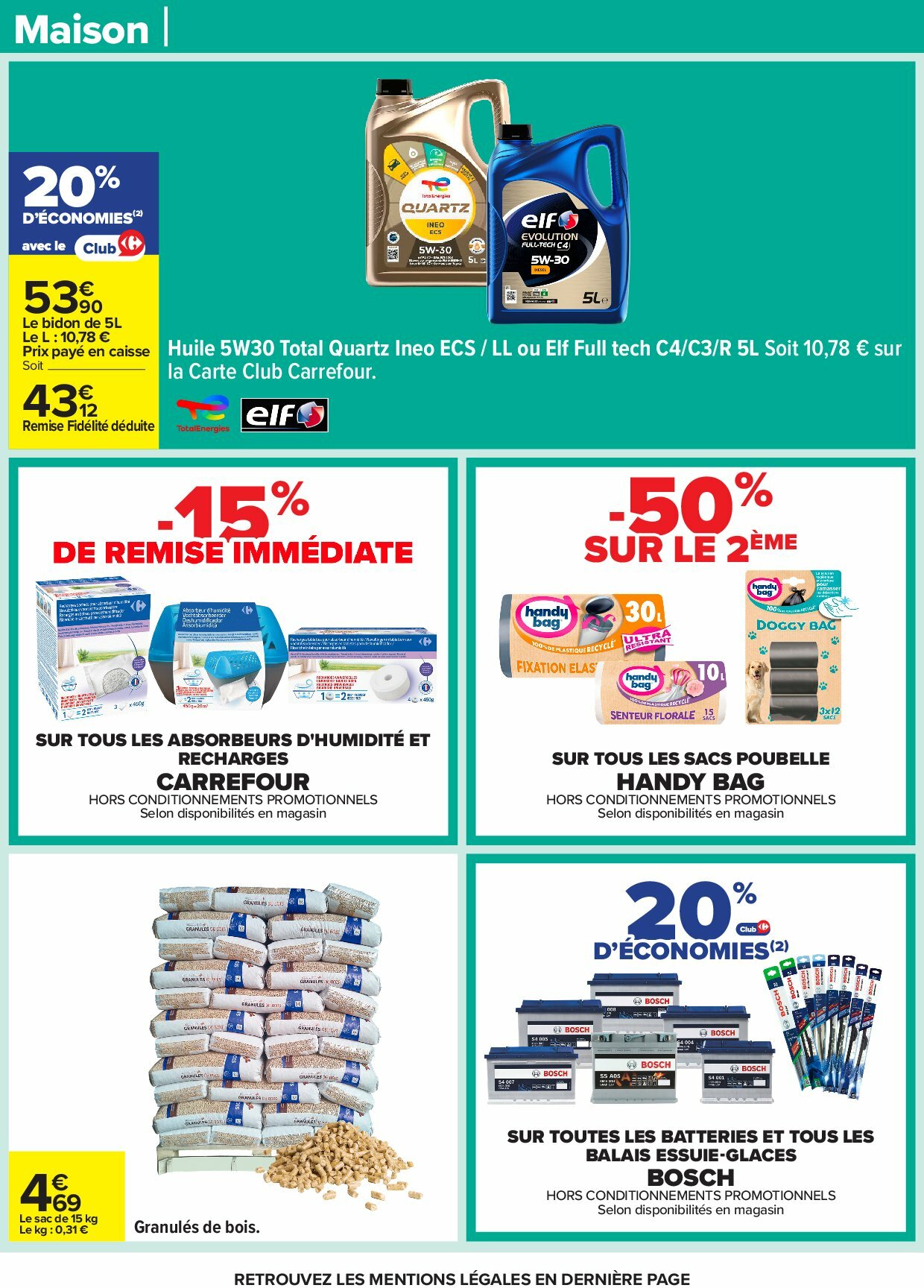 carrefour - Catalogue Carrefour valable du 18/08 au 01/09 - page: 46