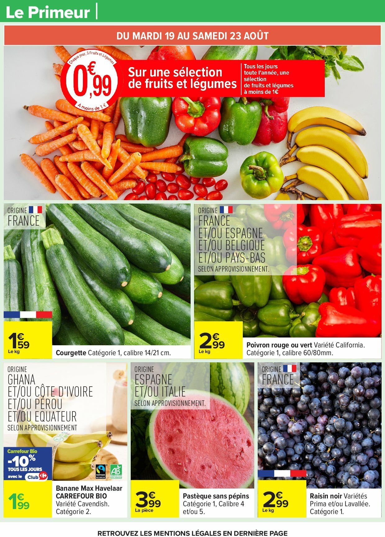 carrefour - Catalogue Carrefour valable du 18/08 au 01/09 - page: 24