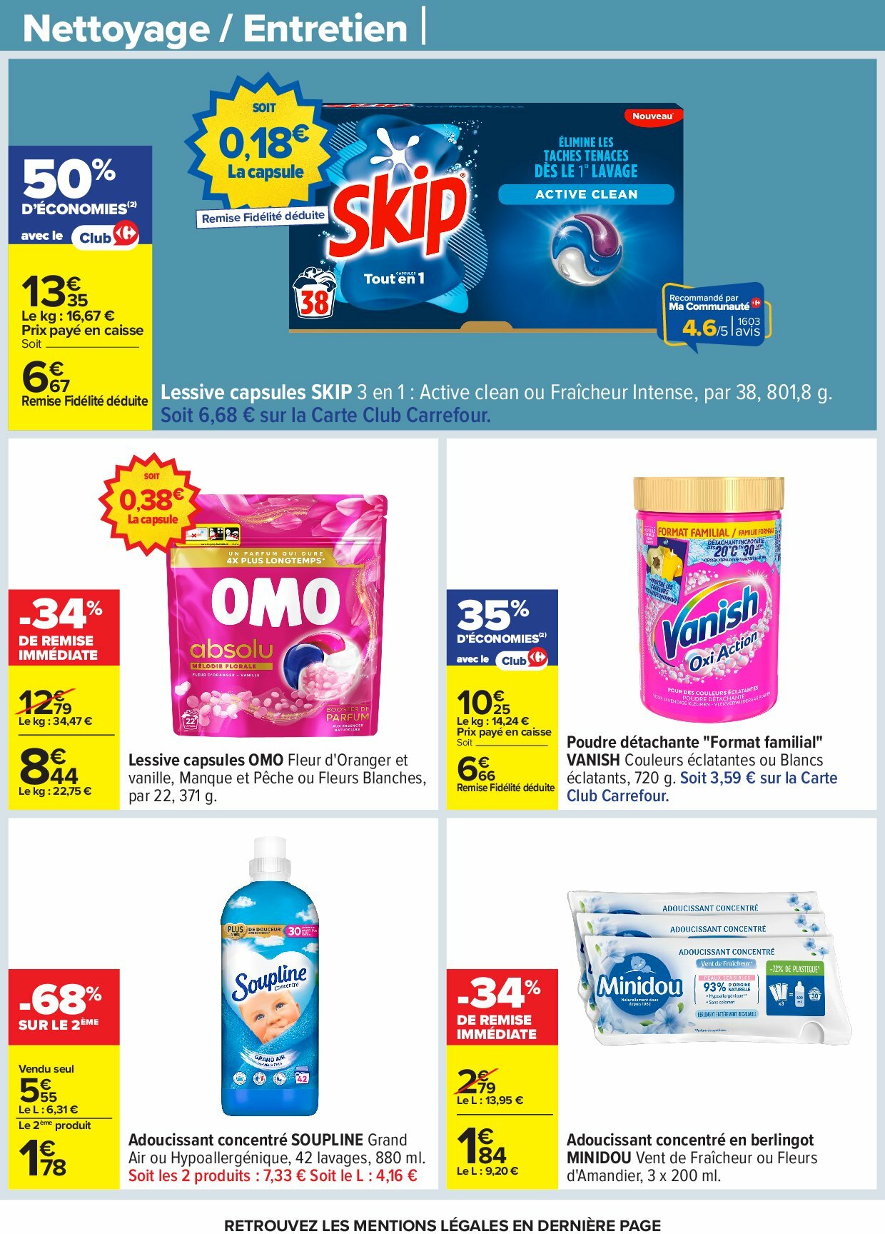 carrefour - Catalogue Carrefour valable du 18/08 au 01/09 - page: 57