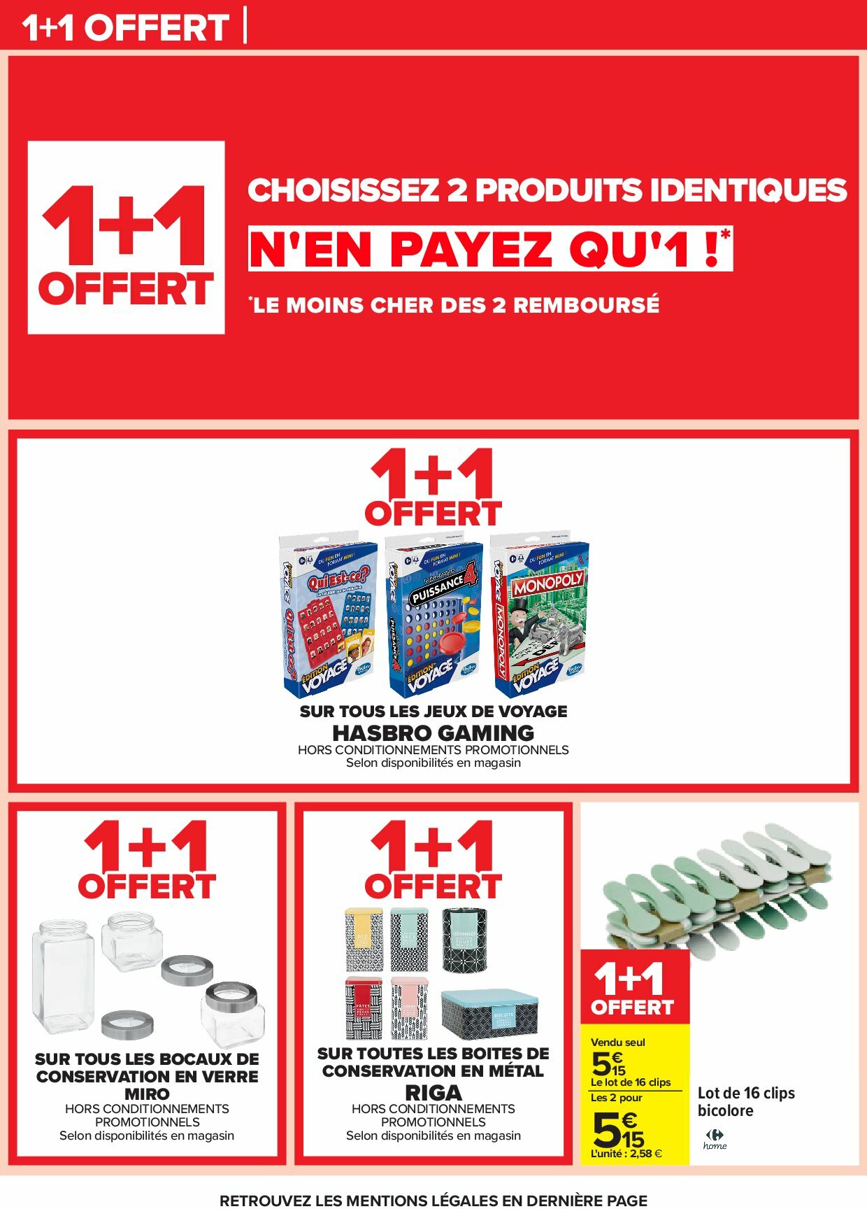 carrefour - Catalogue Carrefour valable du 18/08 au 01/09 - page: 65