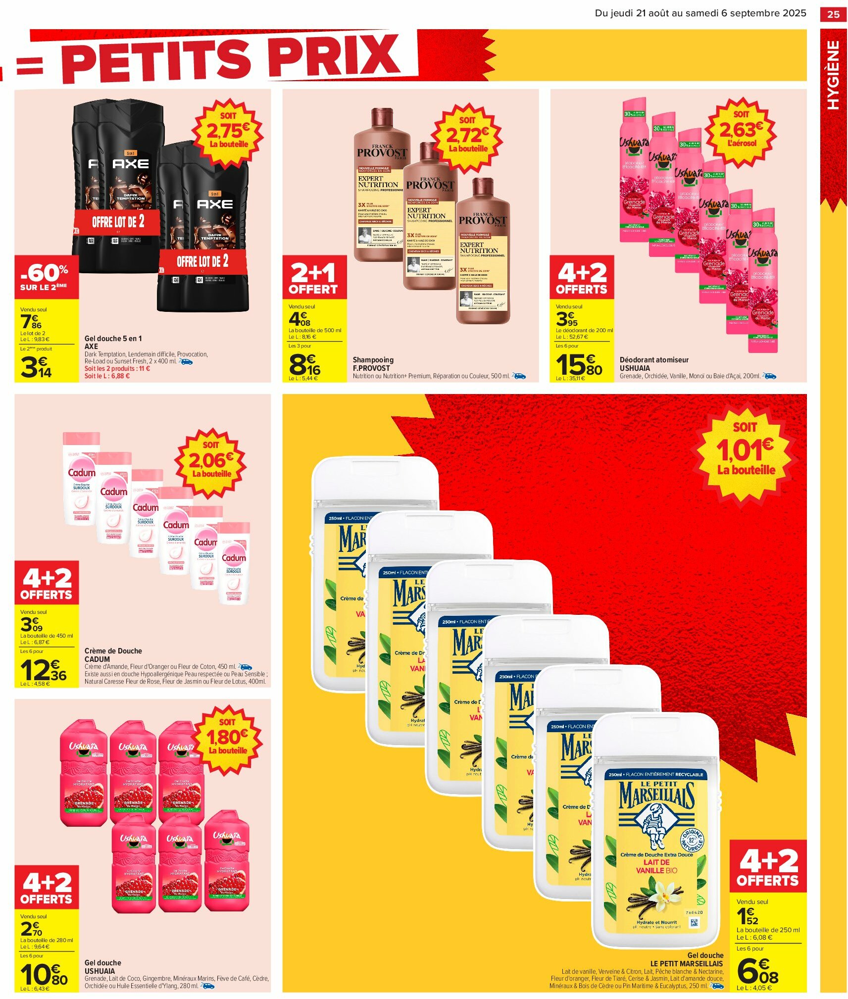 carrefour - Catalogue Carrefour - Gros volumes valable du 21/08 au 06/09 - page: 27
