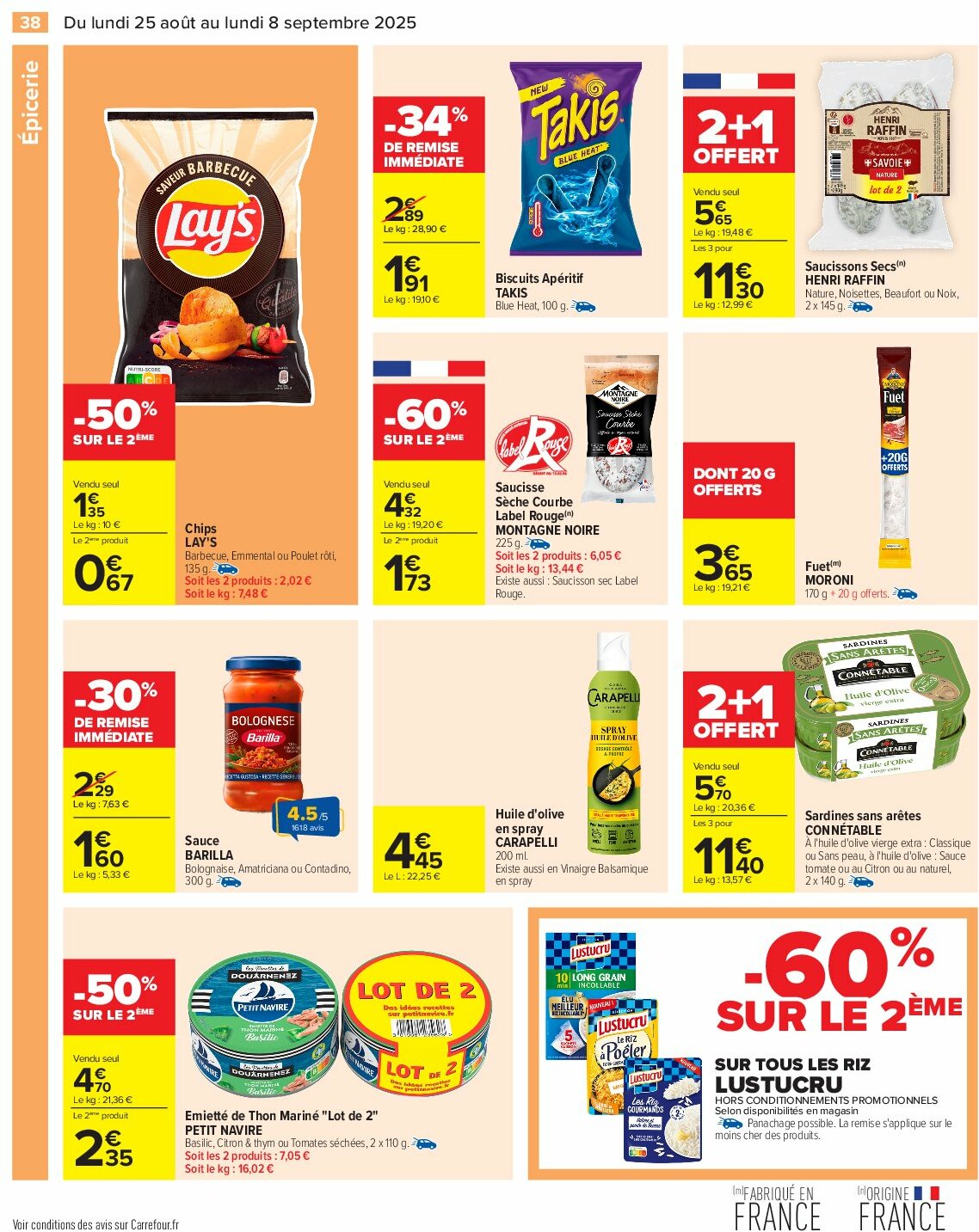 carrefour - Catalogue Carrefour valable du 25/08 au 08/09 - page: 40 carrefour - Catalogue Carrefour valable du 25/08 au 08/09 - page: 40