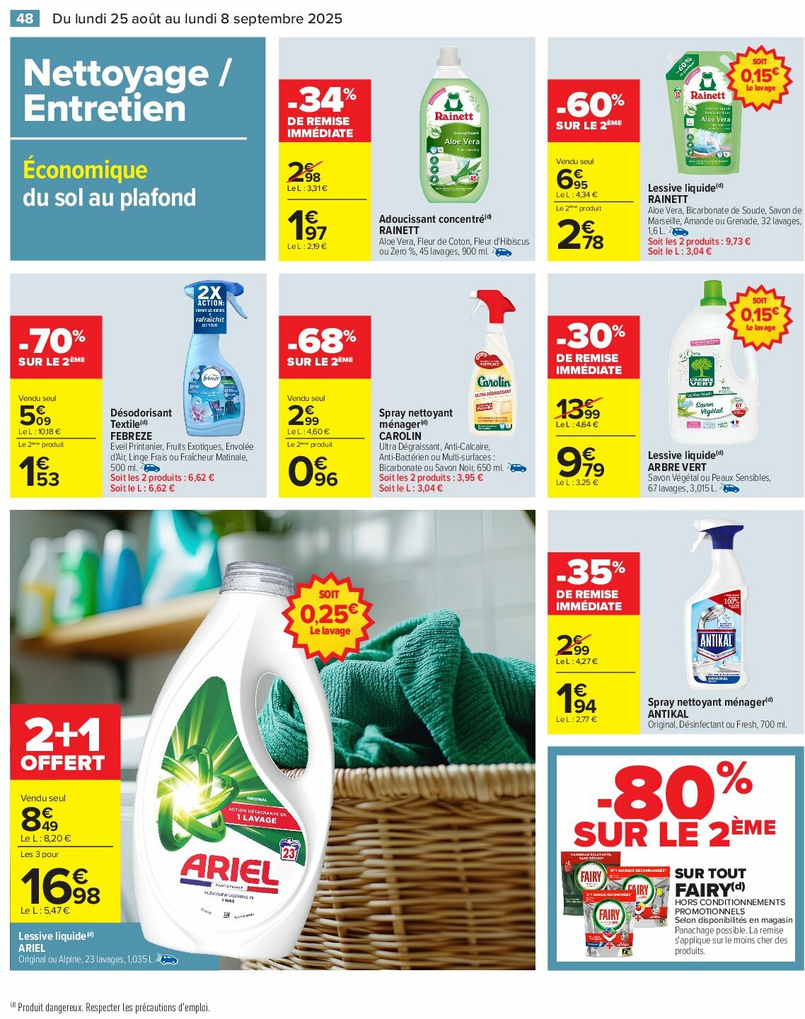 carrefour - Catalogue Carrefour valable du 25/08 au 08/09 - page: 50 carrefour - Catalogue Carrefour valable du 25/08 au 08/09 - page: 50