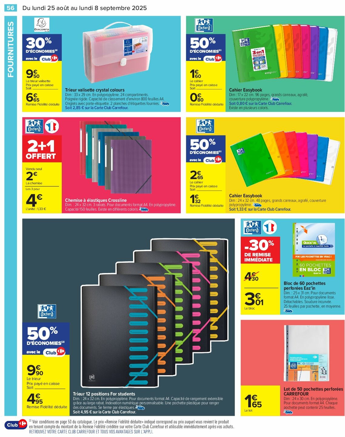 carrefour - Catalogue Carrefour valable du 25/08 au 08/09 - page: 58 carrefour - Catalogue Carrefour valable du 25/08 au 08/09 - page: 58