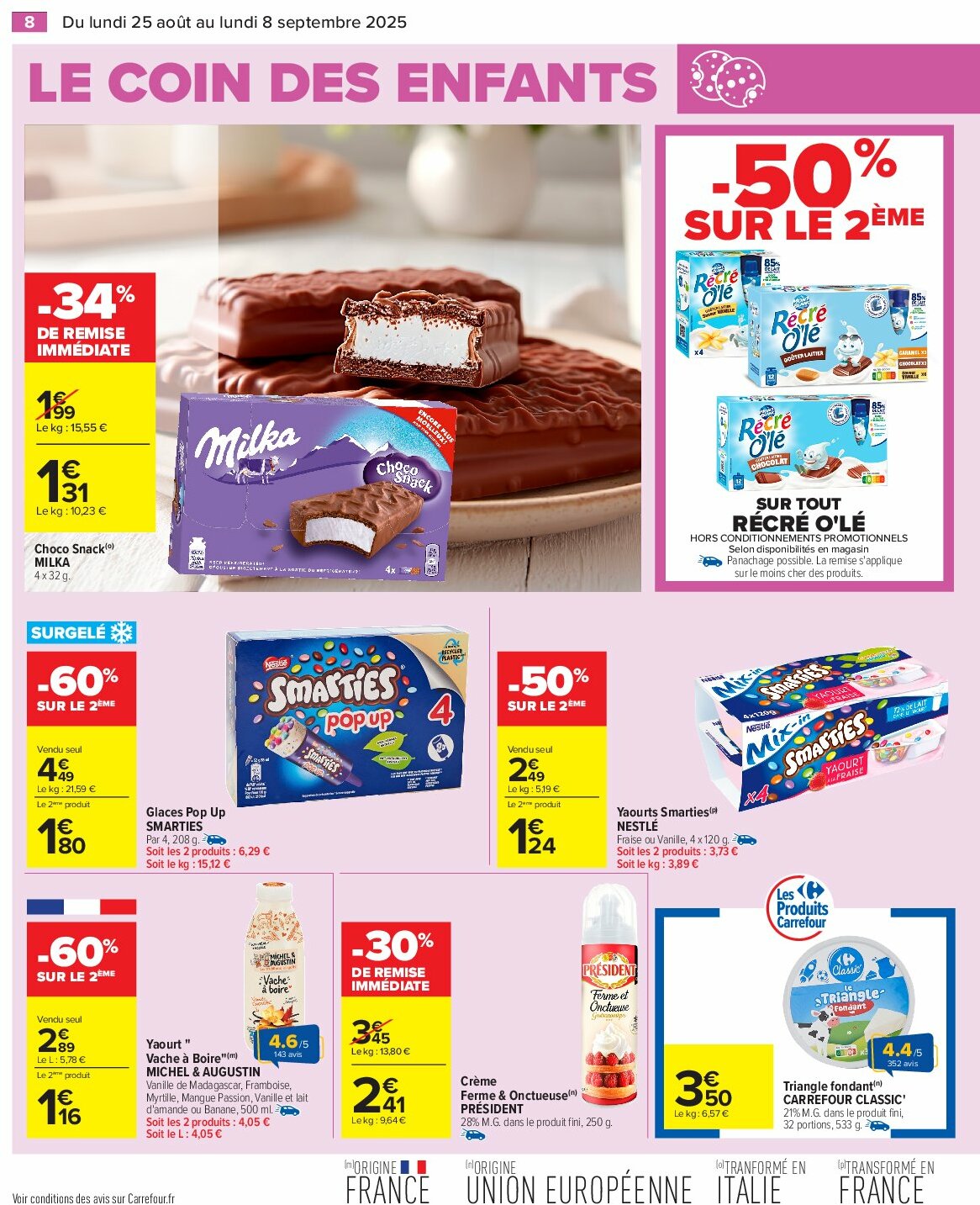 carrefour - Catalogue Carrefour valable du 25/08 au 08/09 - page: 10 carrefour - Catalogue Carrefour valable du 25/08 au 08/09 - page: 10