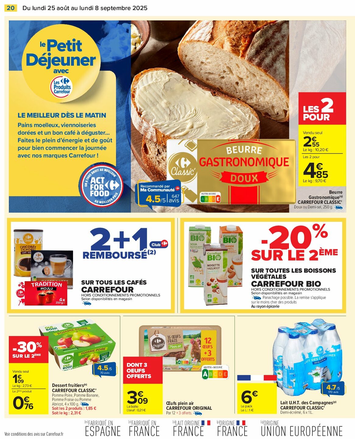 carrefour - Catalogue Carrefour valable du 25/08 au 08/09 - page: 22 carrefour - Catalogue Carrefour valable du 25/08 au 08/09 - page: 22