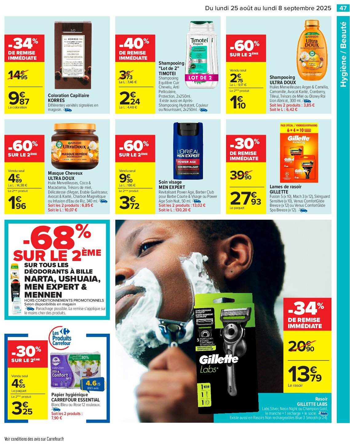 carrefour - Catalogue Carrefour valable du 25/08 au 08/09 - page: 49 carrefour - Catalogue Carrefour valable du 25/08 au 08/09 - page: 49