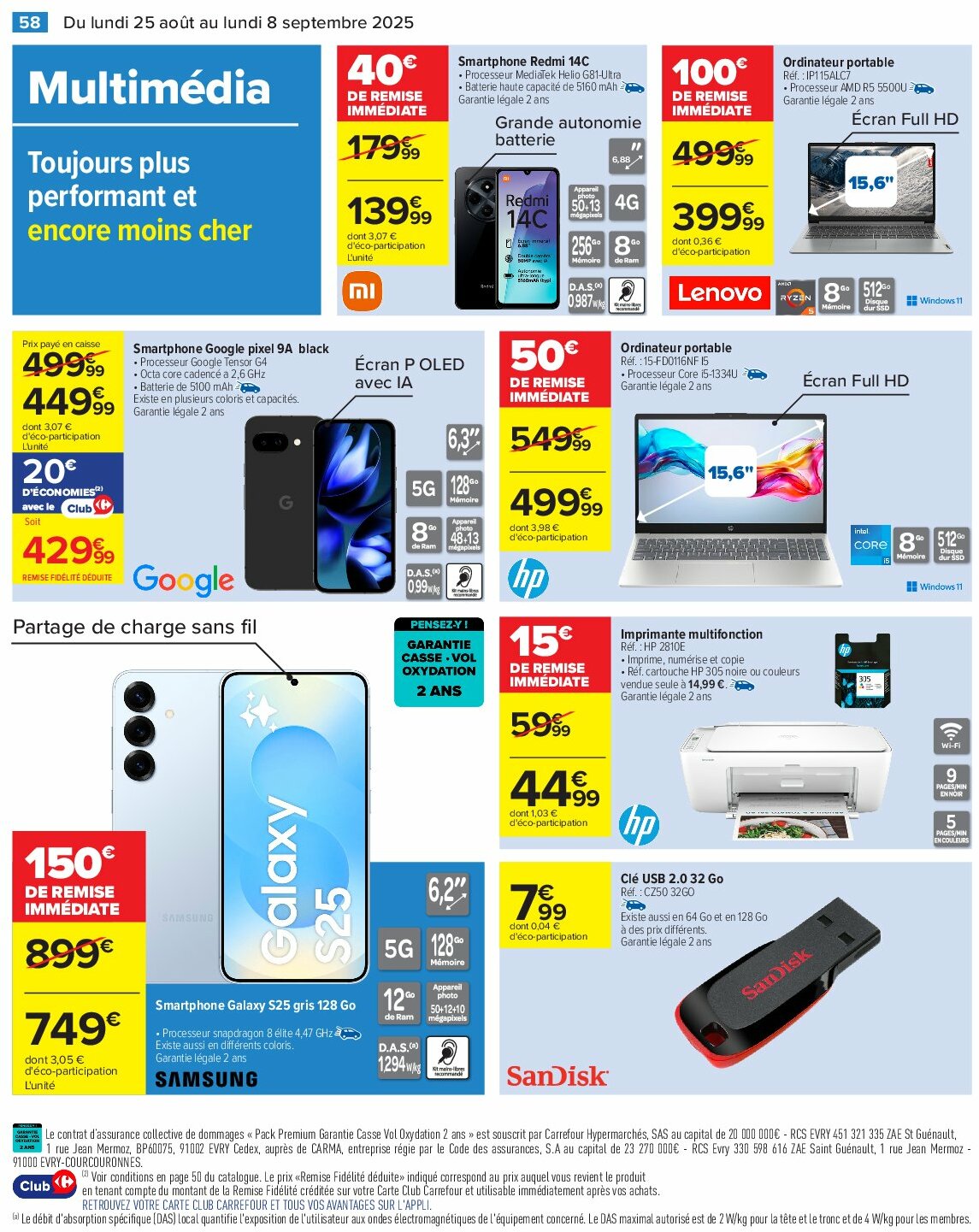 carrefour - Catalogue Carrefour valable du 25/08 au 08/09 - page: 60 carrefour - Catalogue Carrefour valable du 25/08 au 08/09 - page: 60