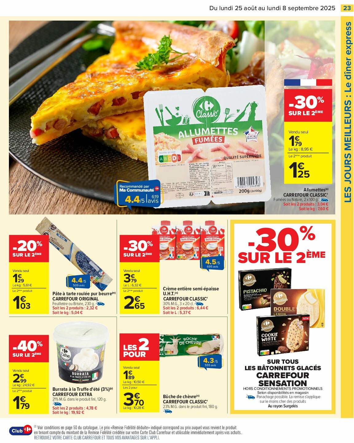 carrefour - Catalogue Carrefour valable du 25/08 au 08/09 - page: 25 carrefour - Catalogue Carrefour valable du 25/08 au 08/09 - page: 25