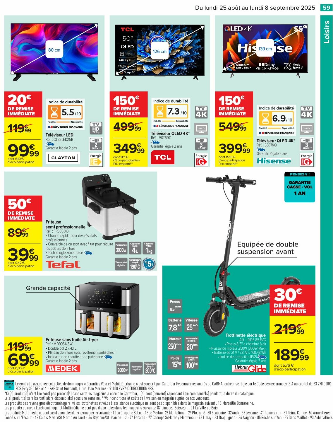 carrefour - Catalogue Carrefour valable du 25/08 au 08/09 - page: 61 carrefour - Catalogue Carrefour valable du 25/08 au 08/09 - page: 61
