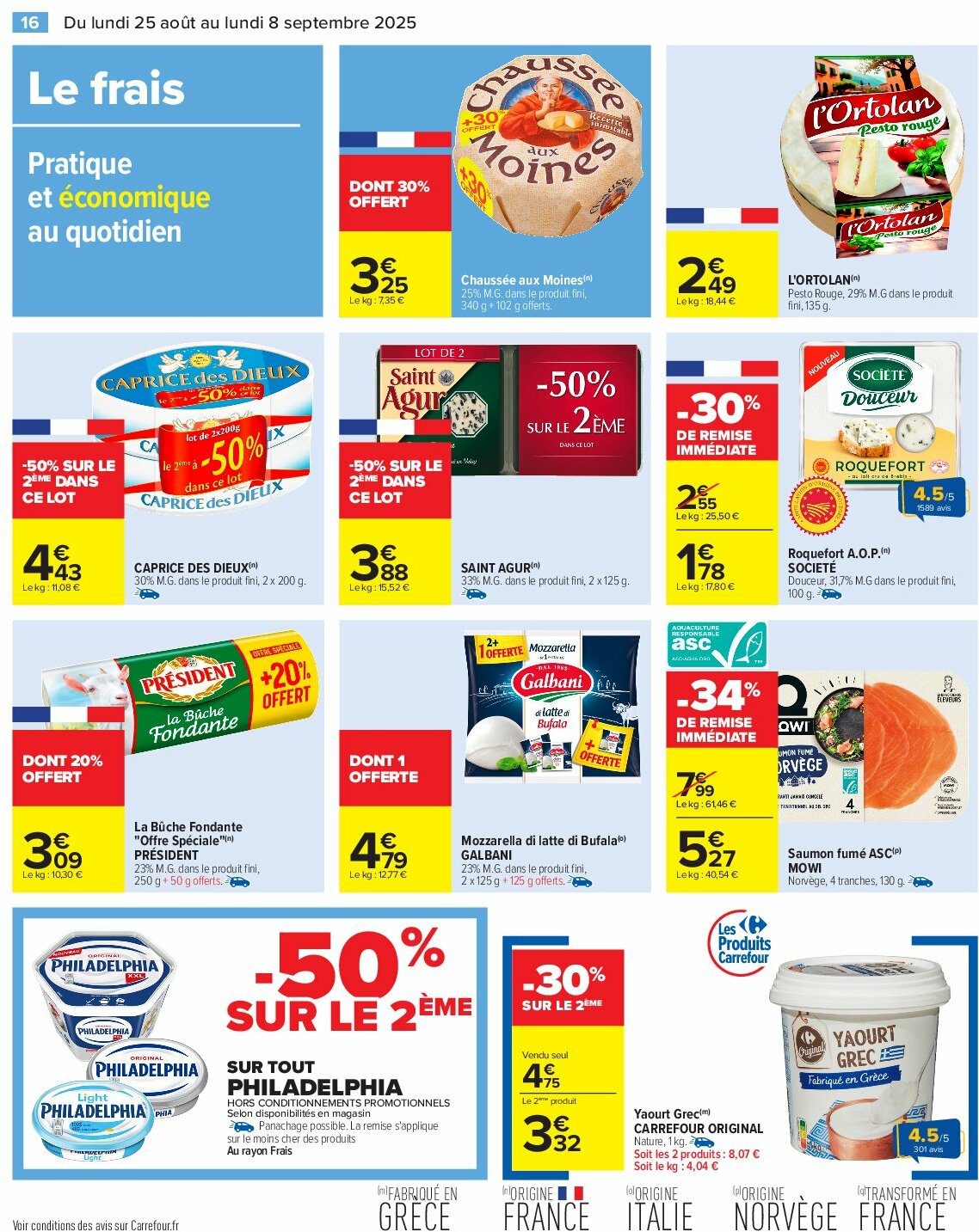 carrefour - Catalogue Carrefour valable du 25/08 au 08/09 - page: 18 carrefour - Catalogue Carrefour valable du 25/08 au 08/09 - page: 18