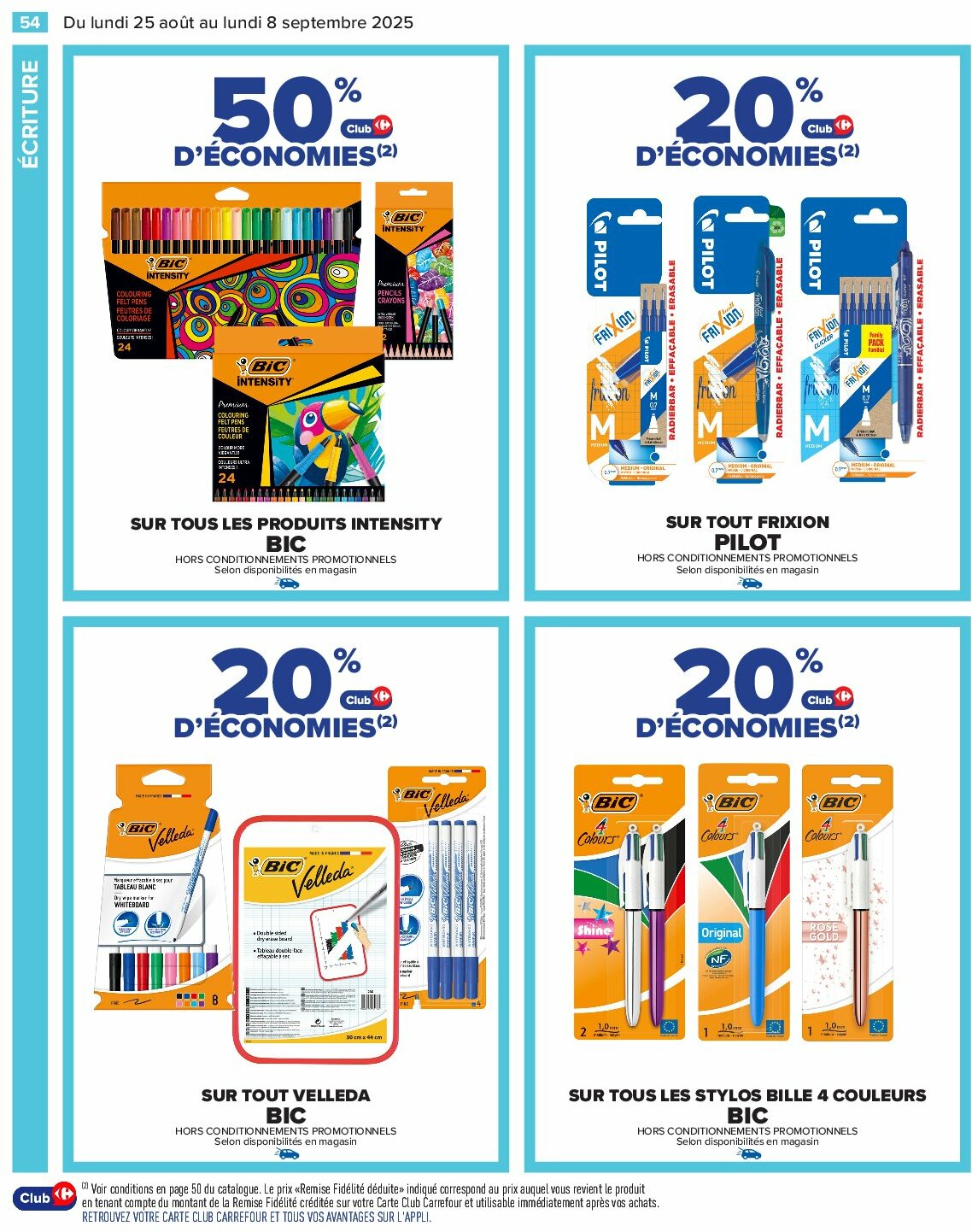 carrefour - Catalogue Carrefour valable du 25/08 au 08/09 - page: 56 carrefour - Catalogue Carrefour valable du 25/08 au 08/09 - page: 56