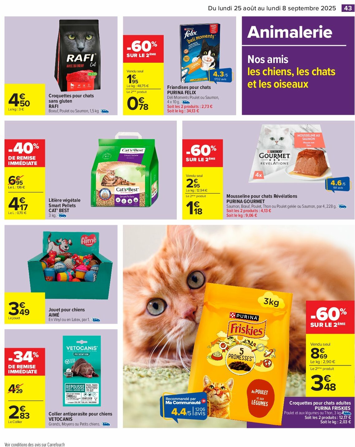 carrefour - Catalogue Carrefour valable du 25/08 au 08/09 - page: 45 carrefour - Catalogue Carrefour valable du 25/08 au 08/09 - page: 45