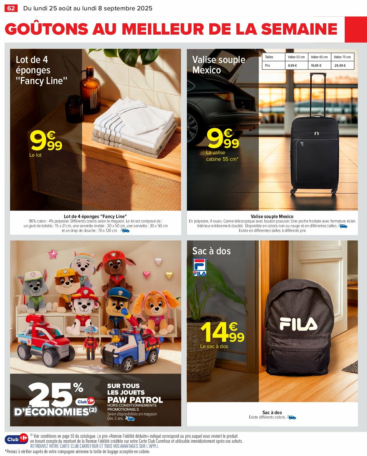 carrefour - Catalogue Carrefour valable du 25/08 au 08/09 - page: 64 carrefour - Catalogue Carrefour valable du 25/08 au 08/09 - page: 64