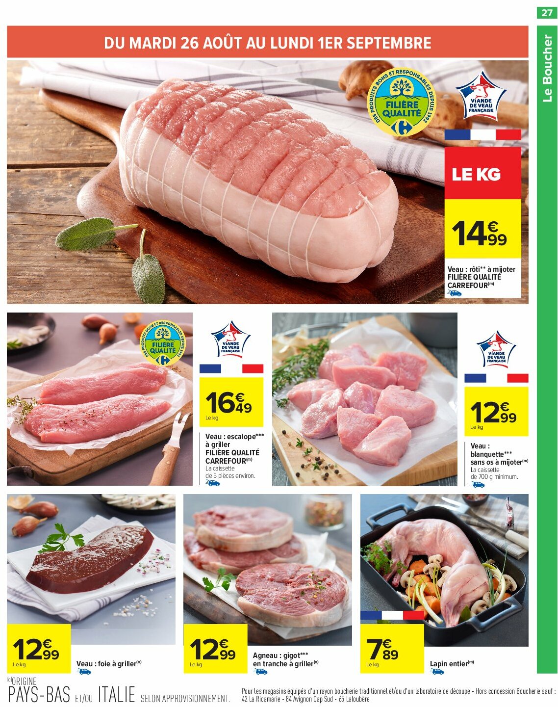carrefour - Catalogue Carrefour valable du 25/08 au 08/09 - page: 29 carrefour - Catalogue Carrefour valable du 25/08 au 08/09 - page: 29