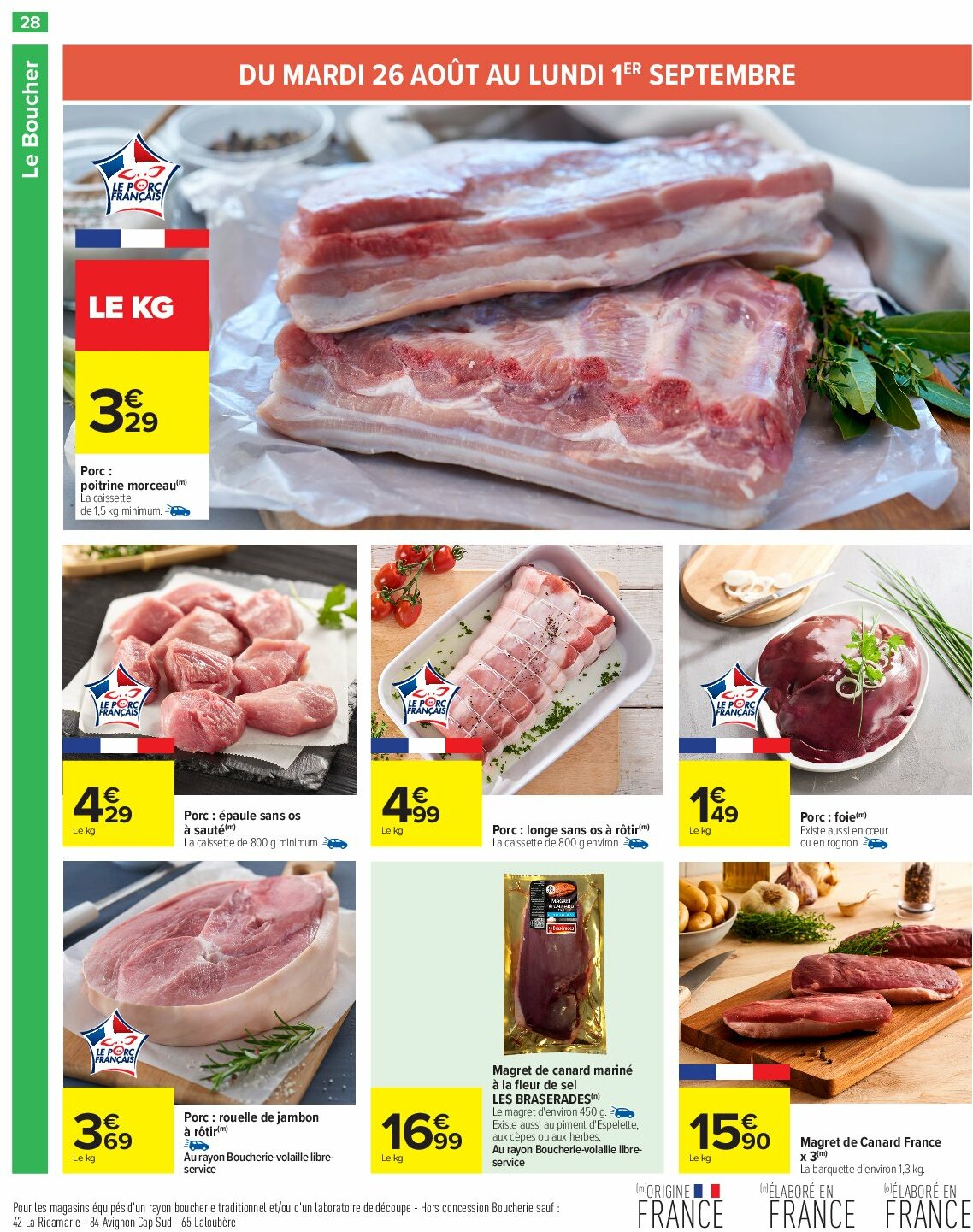 carrefour - Catalogue Carrefour valable du 25/08 au 08/09 - page: 30 carrefour - Catalogue Carrefour valable du 25/08 au 08/09 - page: 30