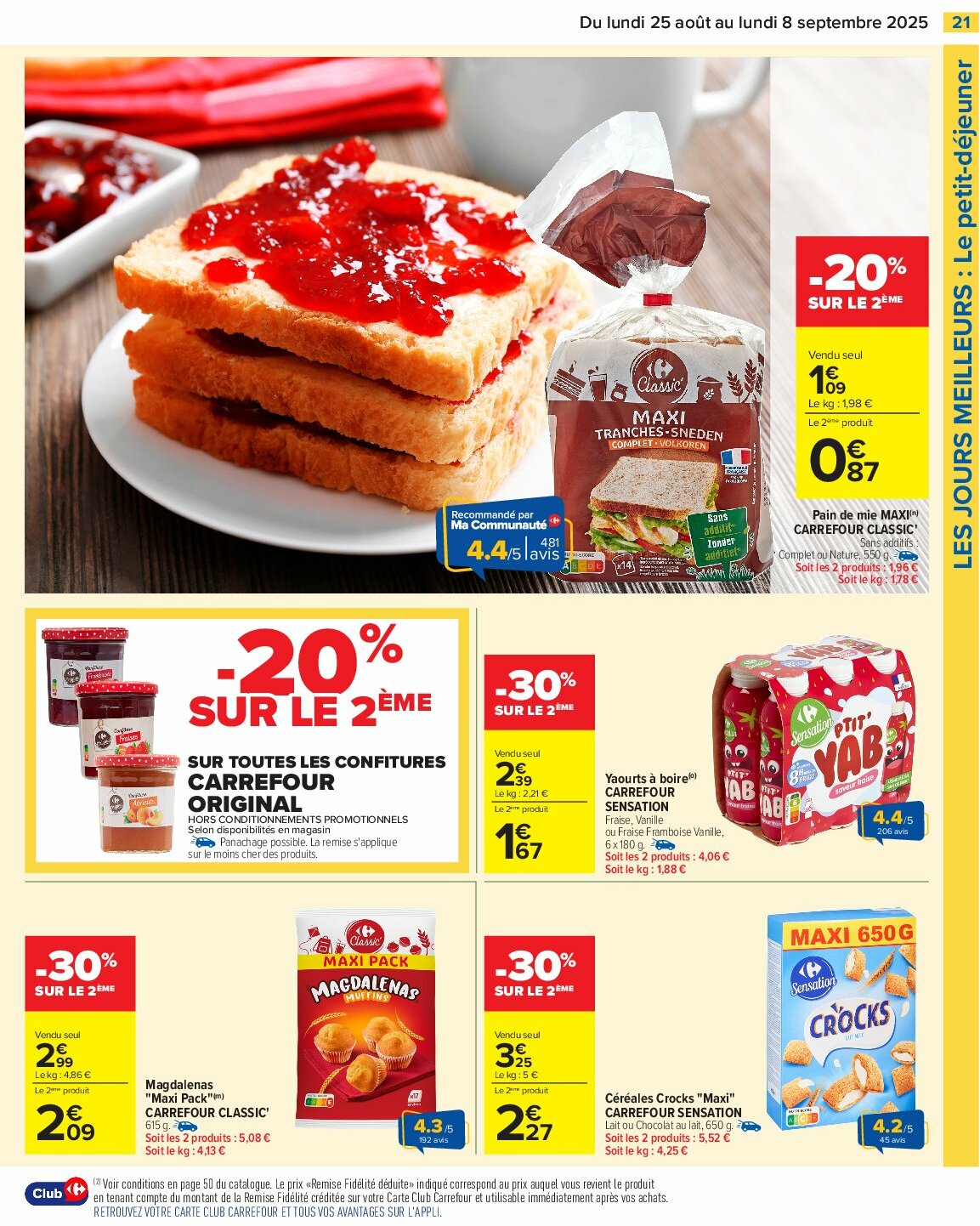 carrefour - Catalogue Carrefour valable du 25/08 au 08/09 - page: 23 carrefour - Catalogue Carrefour valable du 25/08 au 08/09 - page: 23