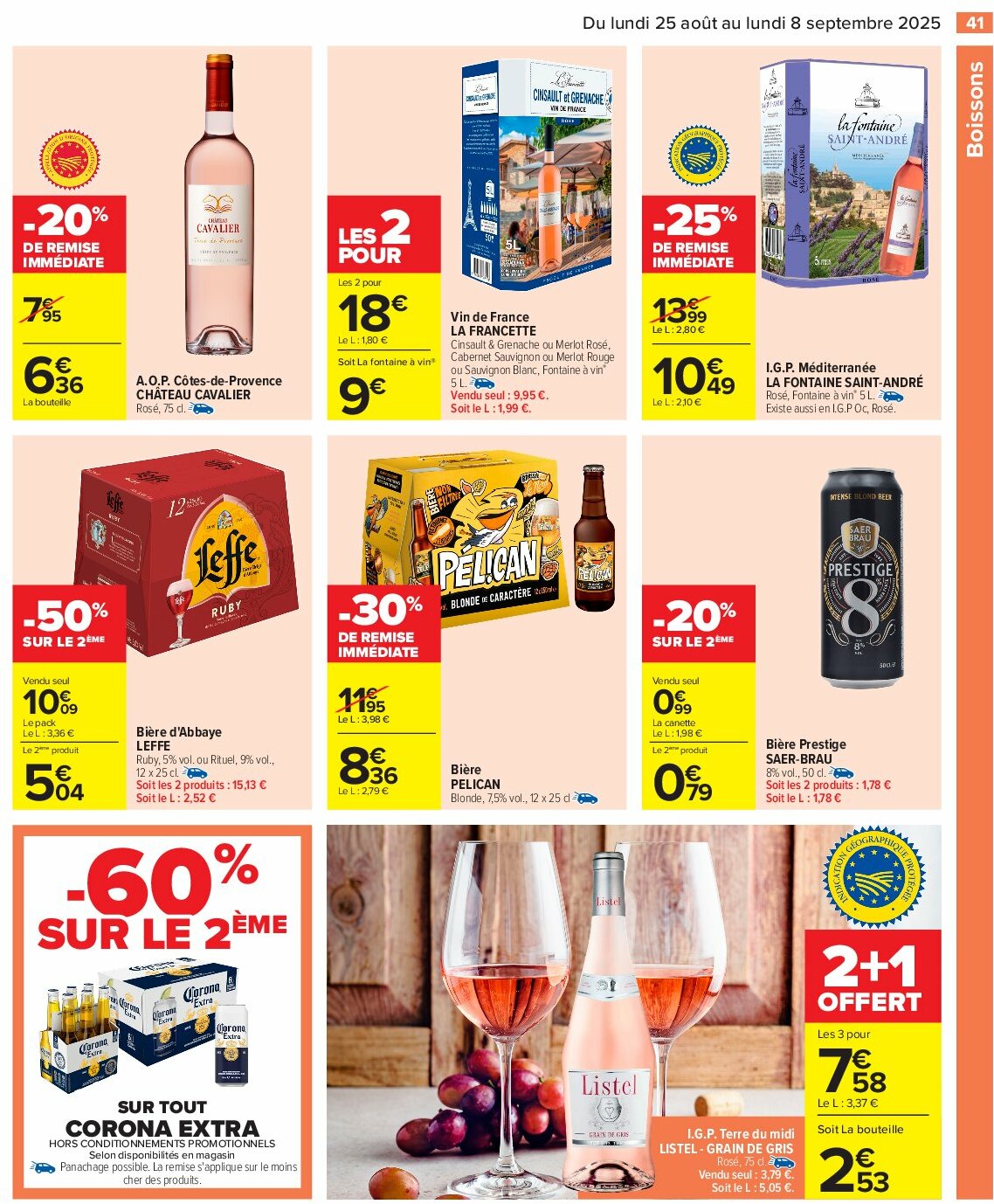 carrefour - Catalogue Carrefour valable du 25/08 au 08/09 - page: 43 carrefour - Catalogue Carrefour valable du 25/08 au 08/09 - page: 43