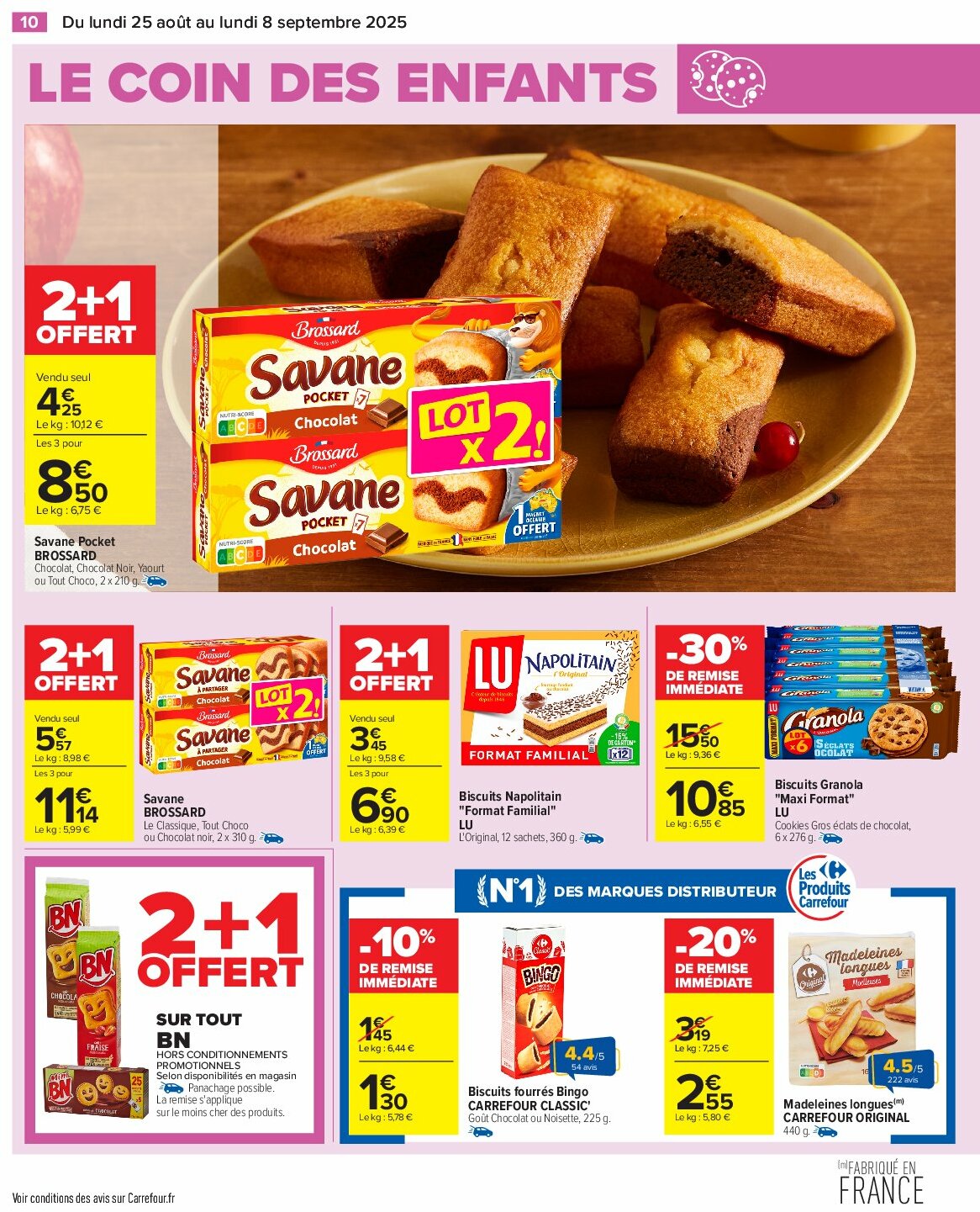 carrefour - Catalogue Carrefour valable du 25/08 au 08/09 - page: 12 carrefour - Catalogue Carrefour valable du 25/08 au 08/09 - page: 12