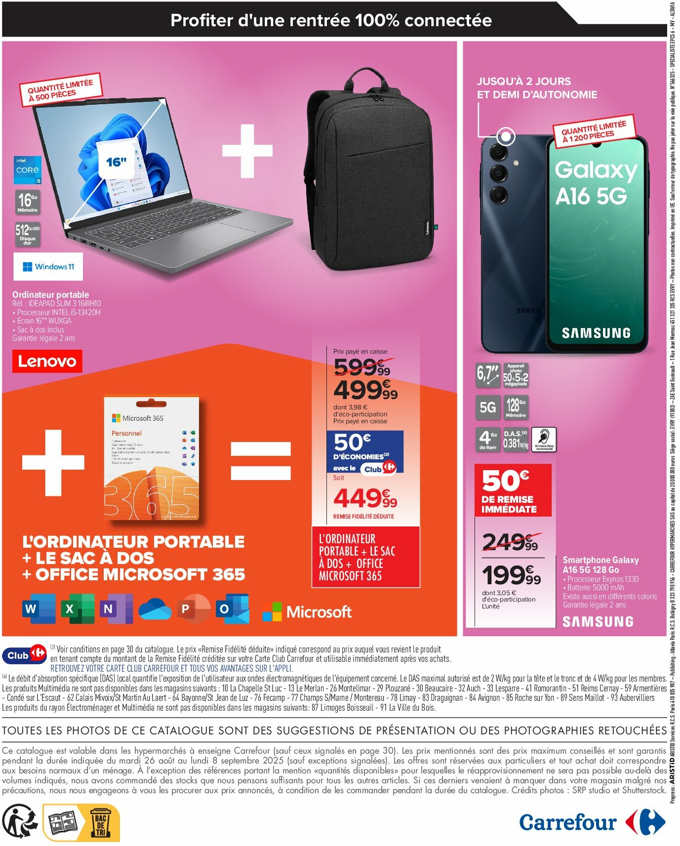 carrefour - Catalogue Carrefour - Électroménager valable du 26/08 au 08/09 - page: 2