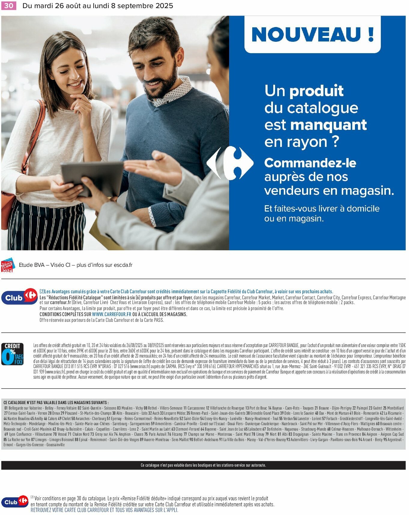 carrefour - Catalogue Carrefour - Électroménager valable du 26/08 au 08/09 - page: 32