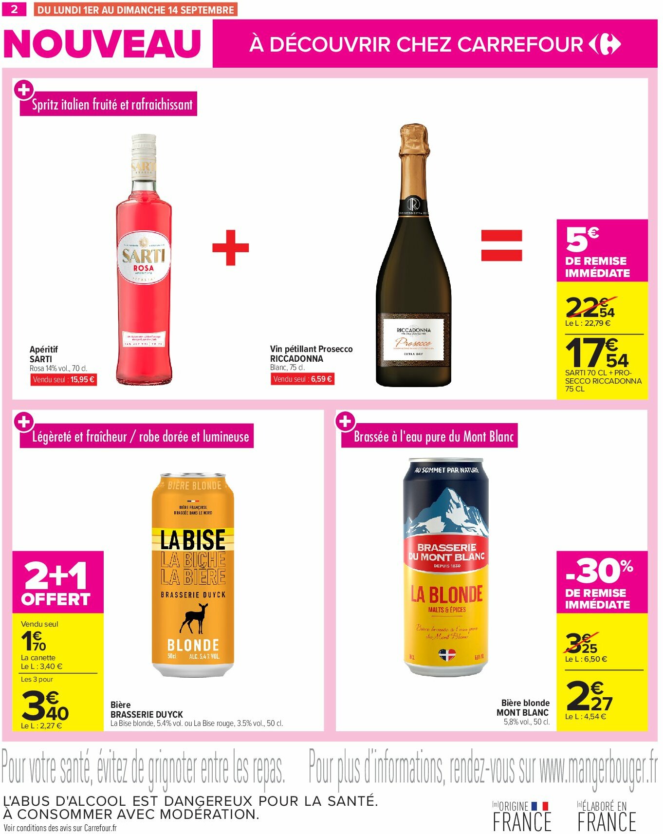 carrefour - Catalogue Carrefour - Les nouveautés de septembre valable du 01/09 au 28/09 - page: 2