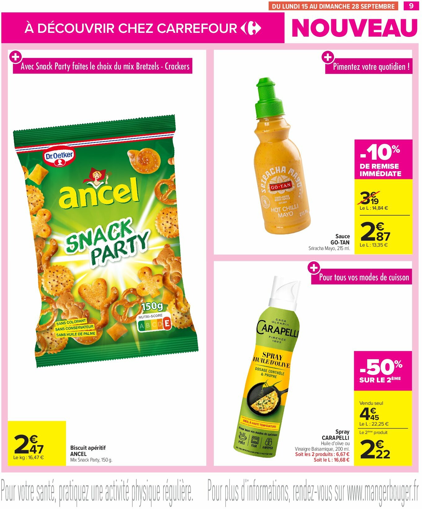 carrefour - Catalogue Carrefour - Les nouveautés de septembre valable du 01/09 au 28/09 - page: 9