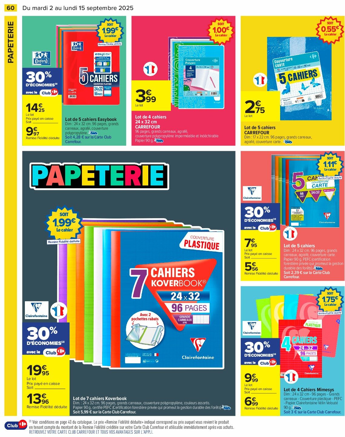 carrefour - Catalogue Carrefour - Petit déjeuner valable du 02/09 au 15/09 - page: 62