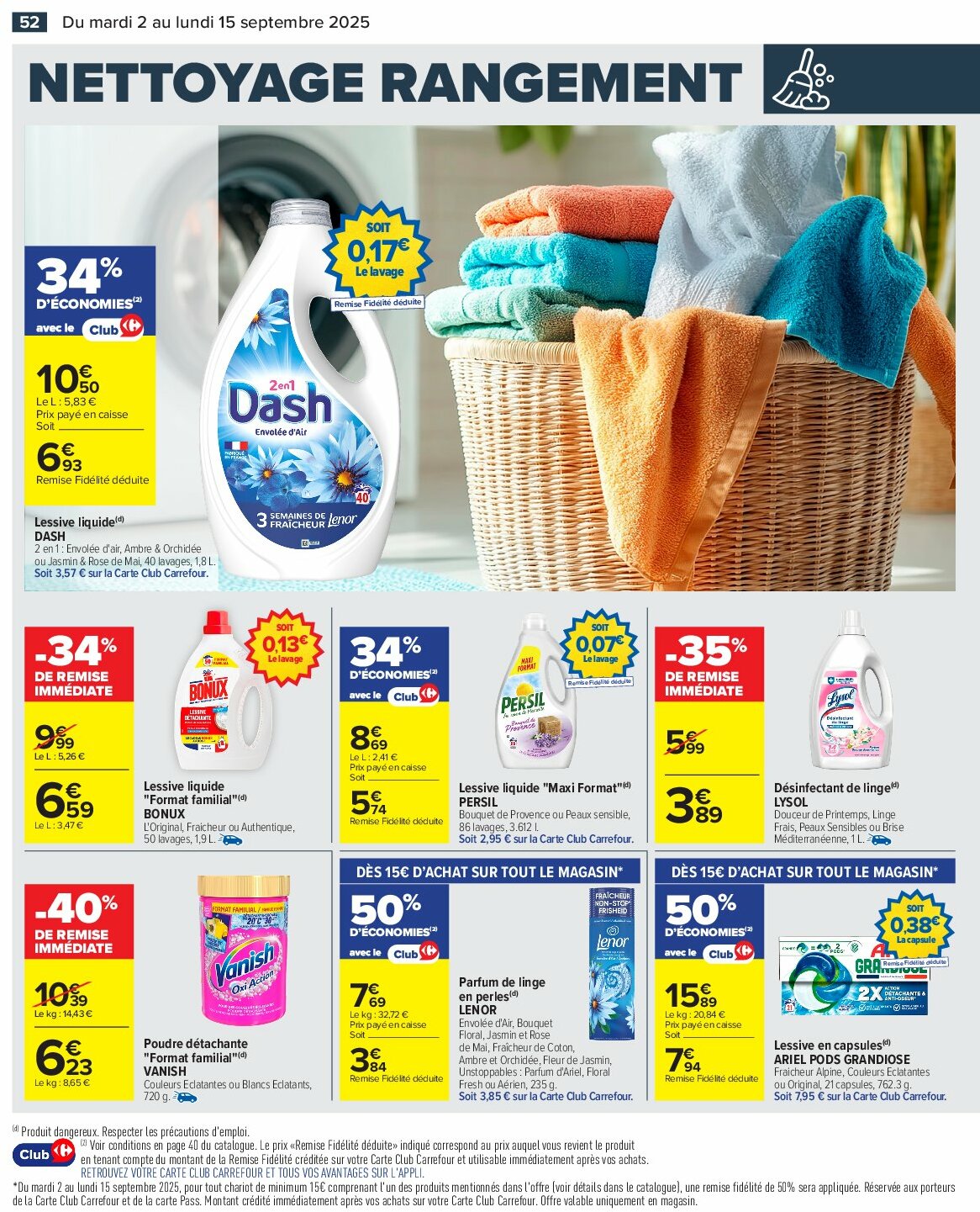 carrefour - Catalogue Carrefour - Petit déjeuner valable du 02/09 au 15/09 - page: 54