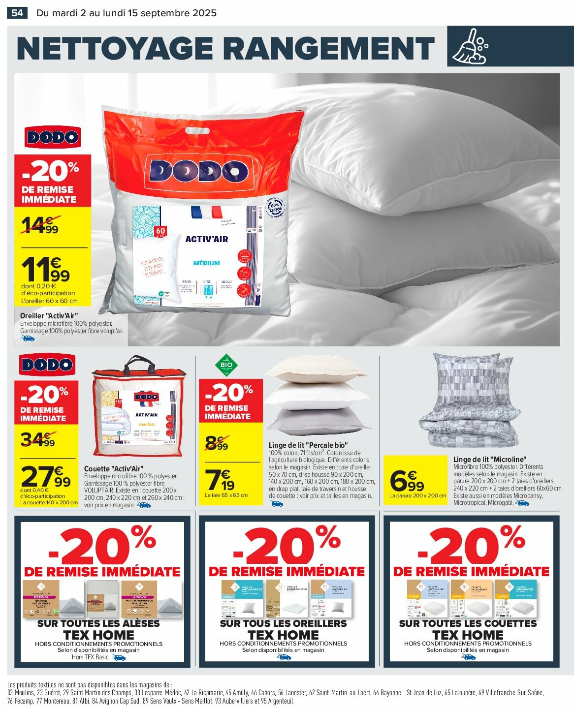 carrefour - Catalogue Carrefour - Petit déjeuner valable du 02/09 au 15/09 - page: 56