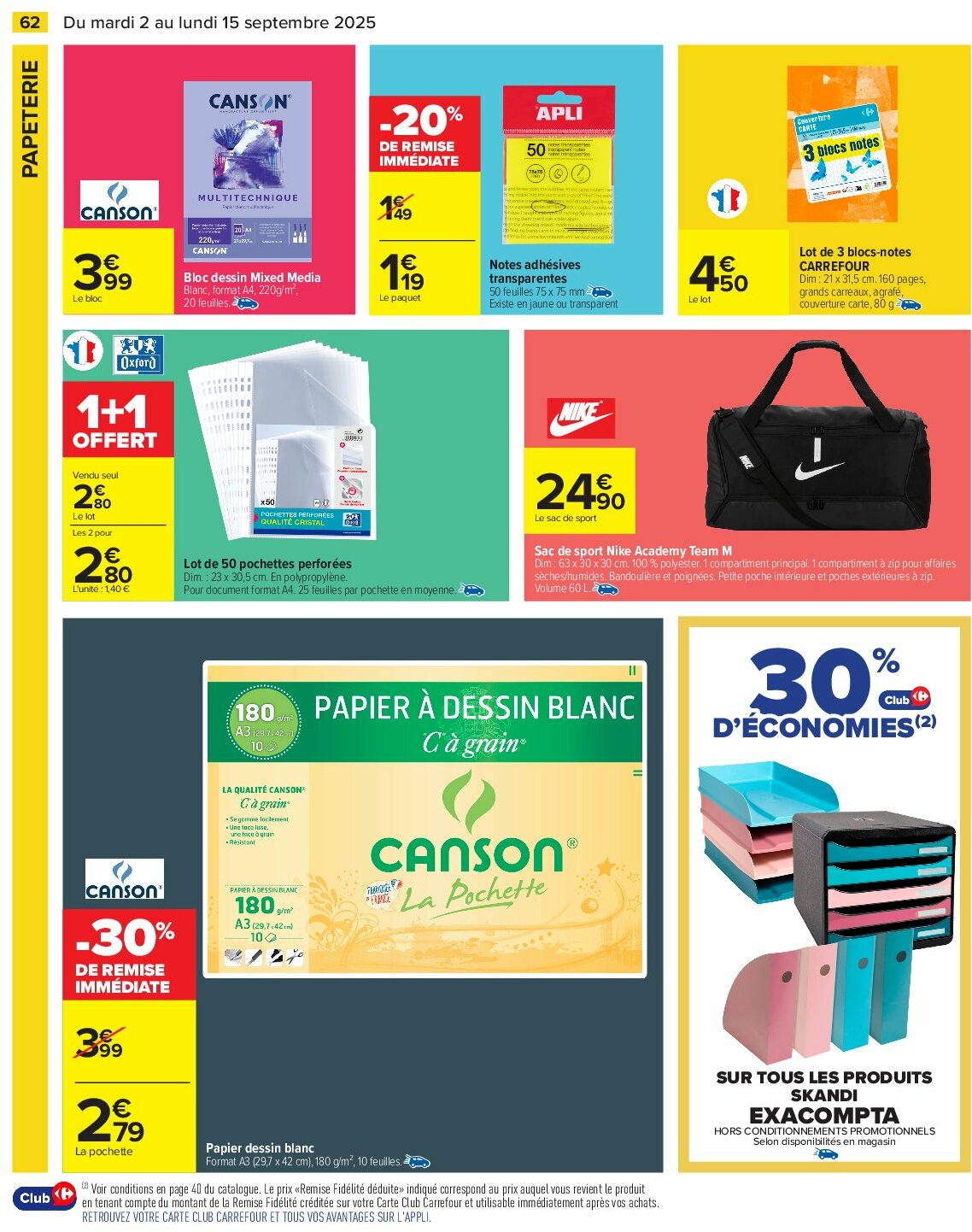 carrefour - Catalogue Carrefour - Petit déjeuner valable du 02/09 au 15/09 - page: 64