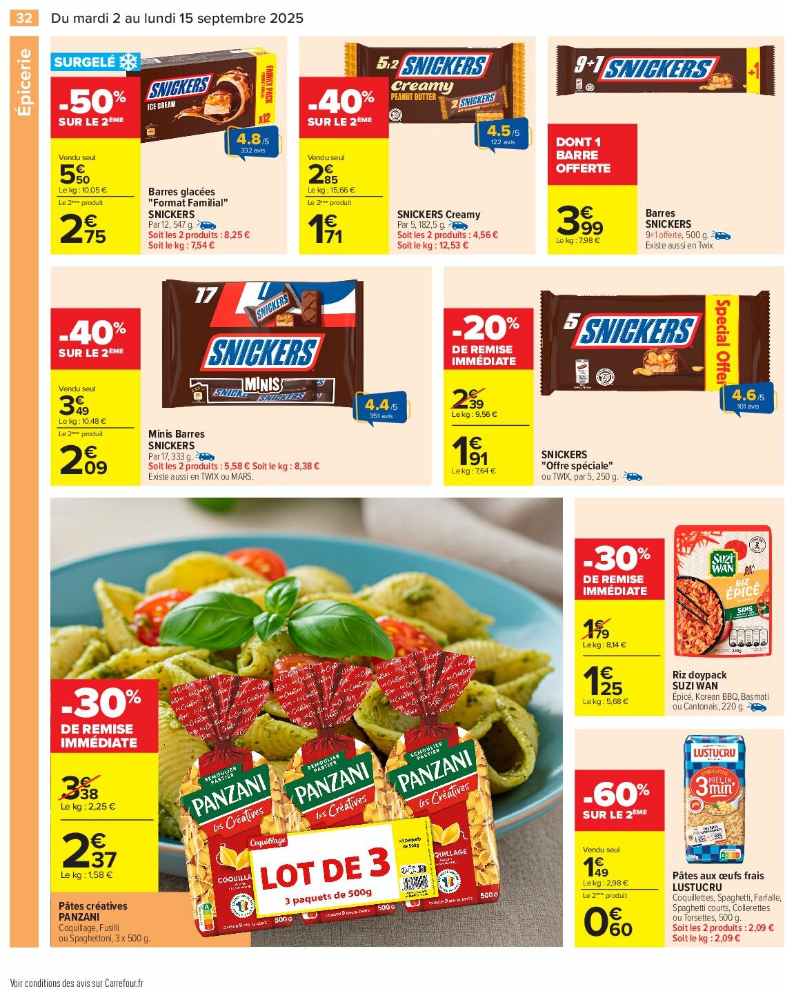 carrefour - Catalogue Carrefour - Petit déjeuner valable du 02/09 au 15/09 - page: 34