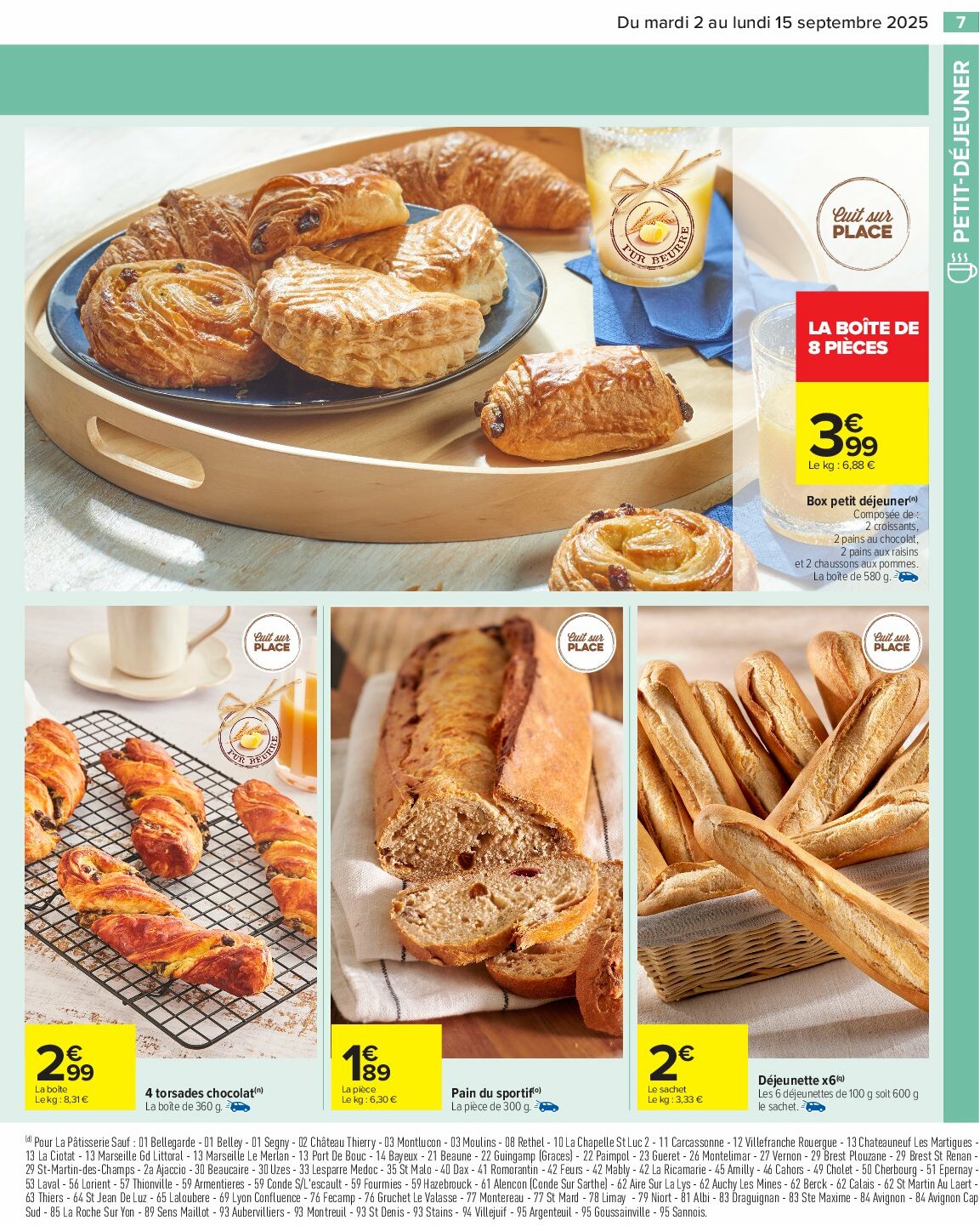carrefour - Catalogue Carrefour - Petit déjeuner valable du 02/09 au 15/09 - page: 9