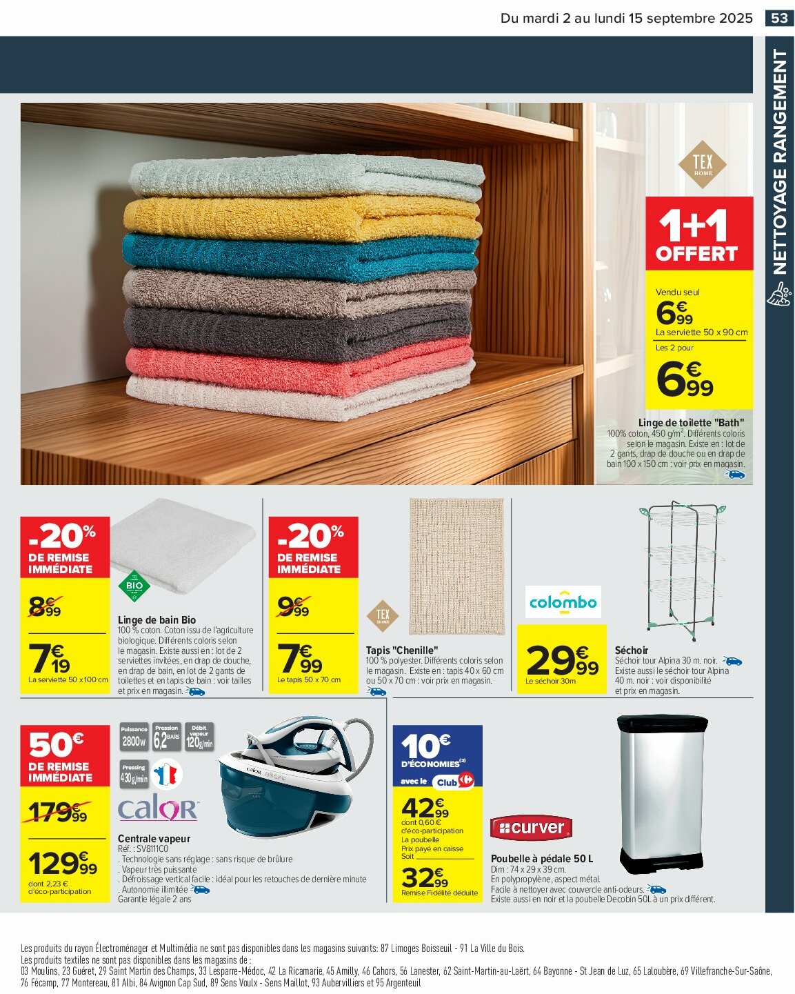 carrefour - Catalogue Carrefour - Petit déjeuner valable du 02/09 au 15/09 - page: 55
