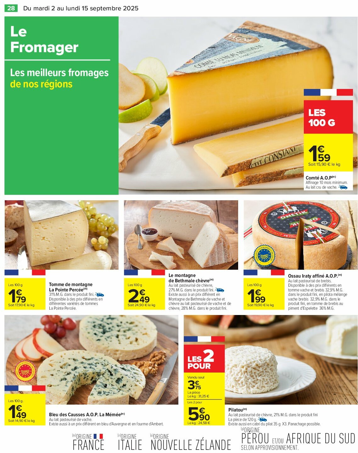 carrefour - Catalogue Carrefour - Petit déjeuner valable du 02/09 au 15/09 - page: 30