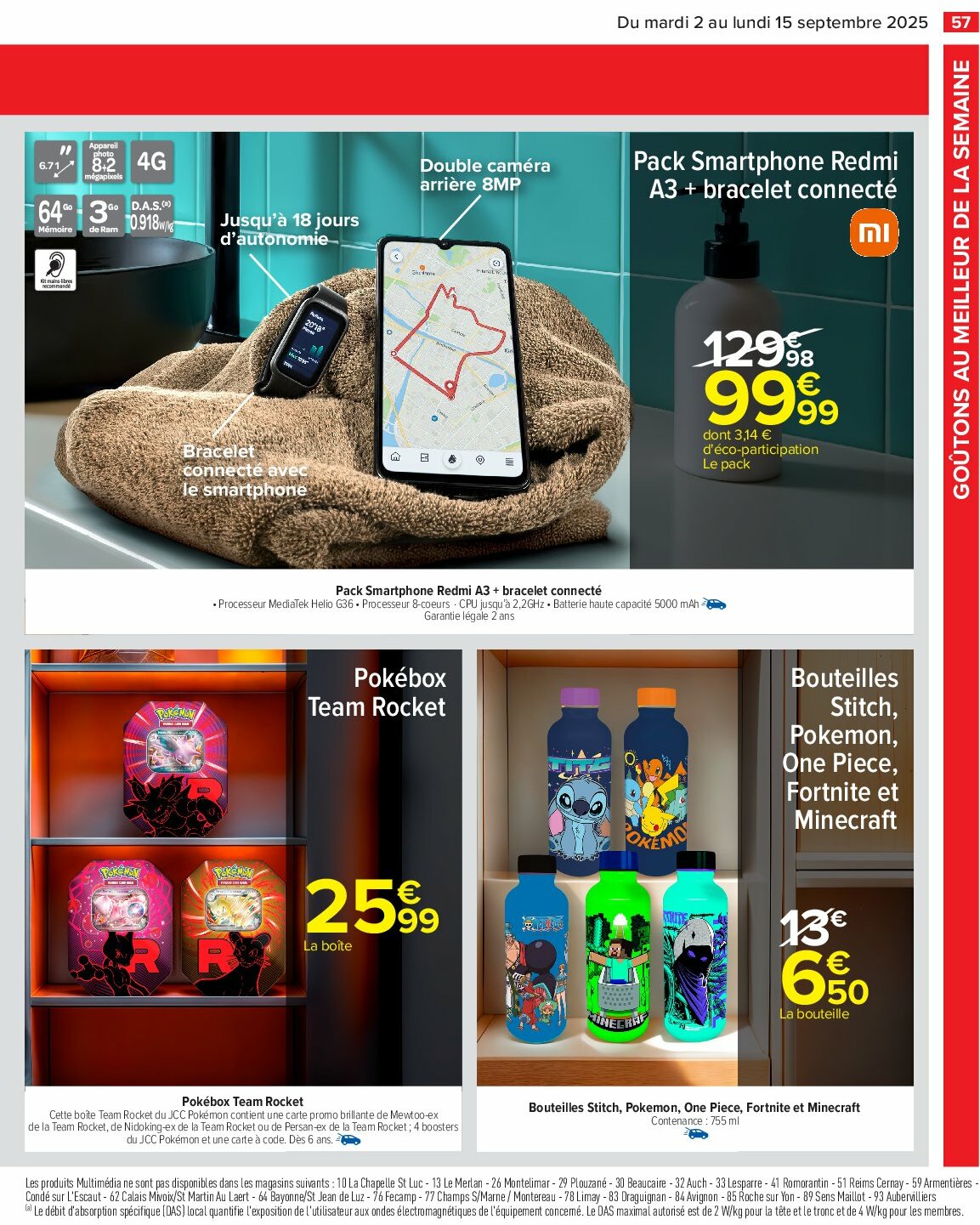 carrefour - Catalogue Carrefour - Petit déjeuner valable du 02/09 au 15/09 - page: 59