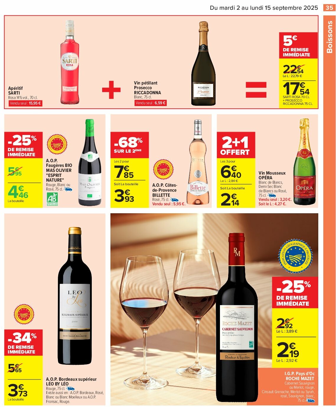 carrefour - Catalogue Carrefour - Petit déjeuner valable du 02/09 au 15/09 - page: 37