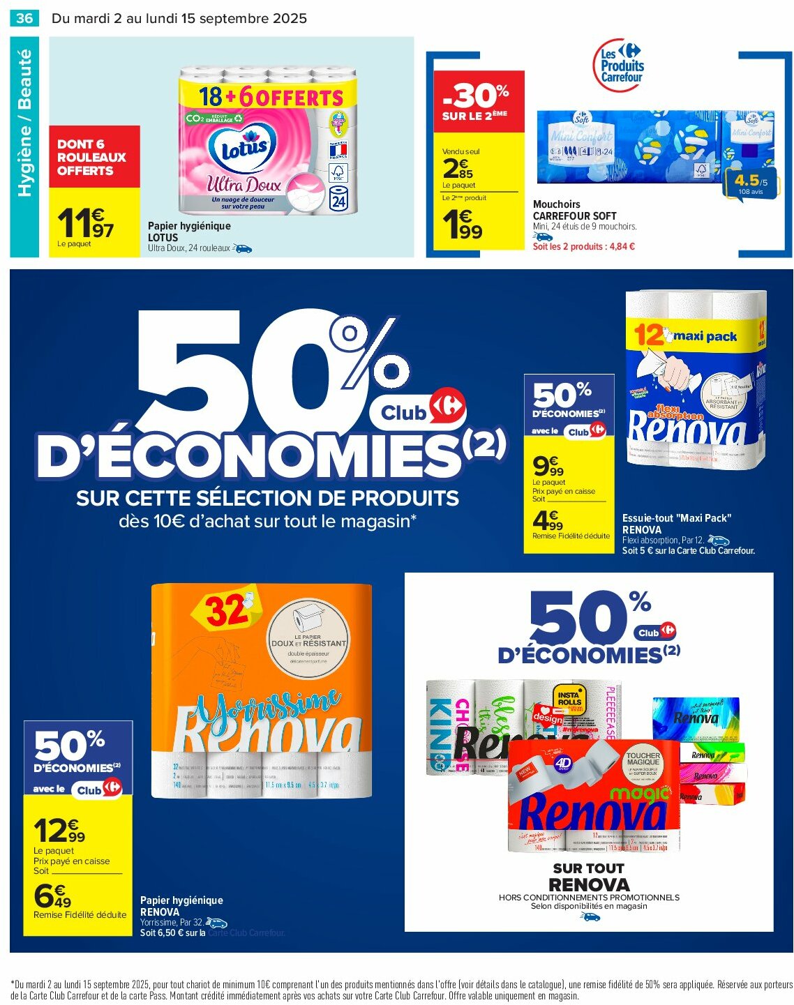 carrefour - Catalogue Carrefour - Petit déjeuner valable du 02/09 au 15/09 - page: 38