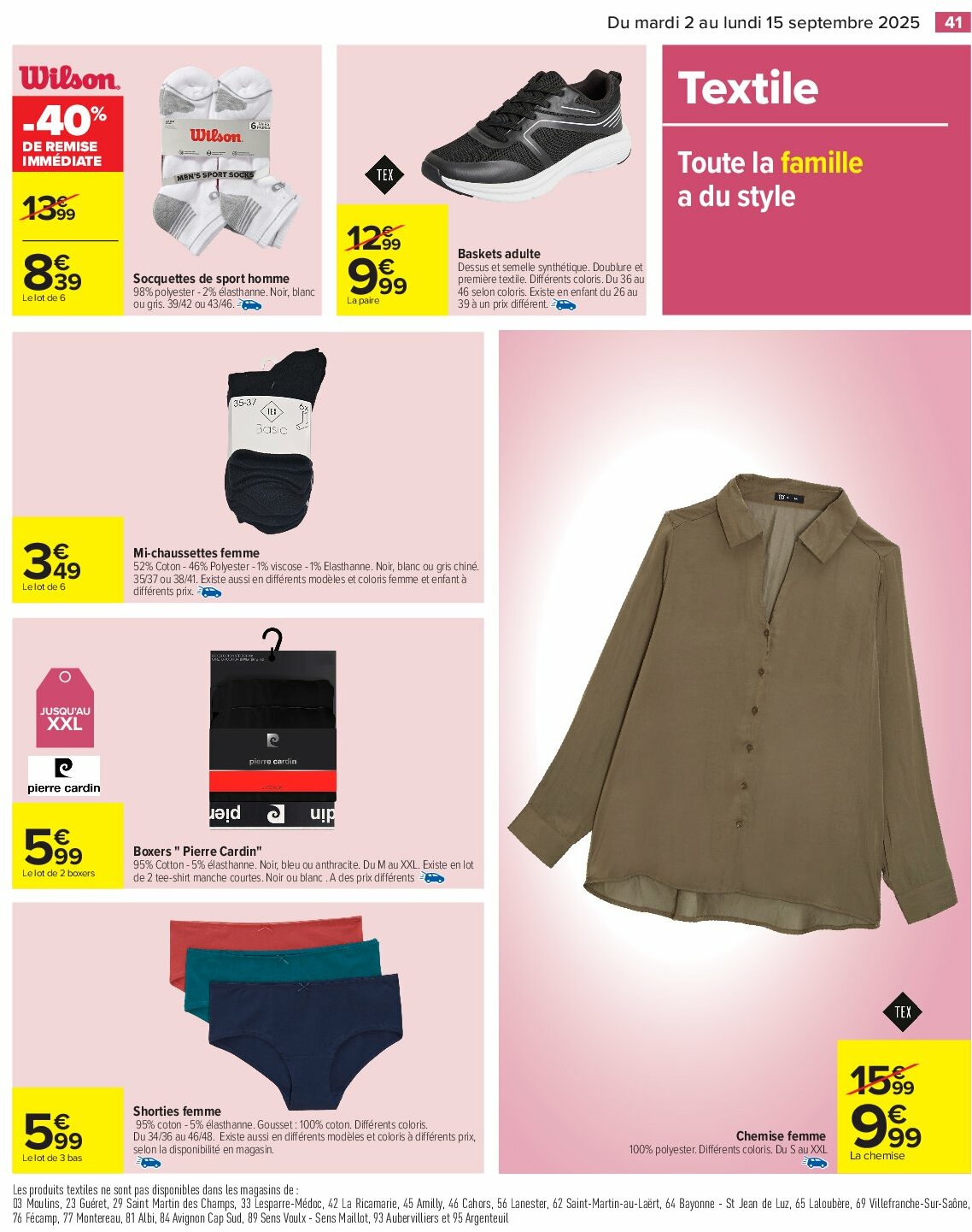 carrefour - Catalogue Carrefour - Petit déjeuner valable du 02/09 au 15/09 - page: 43