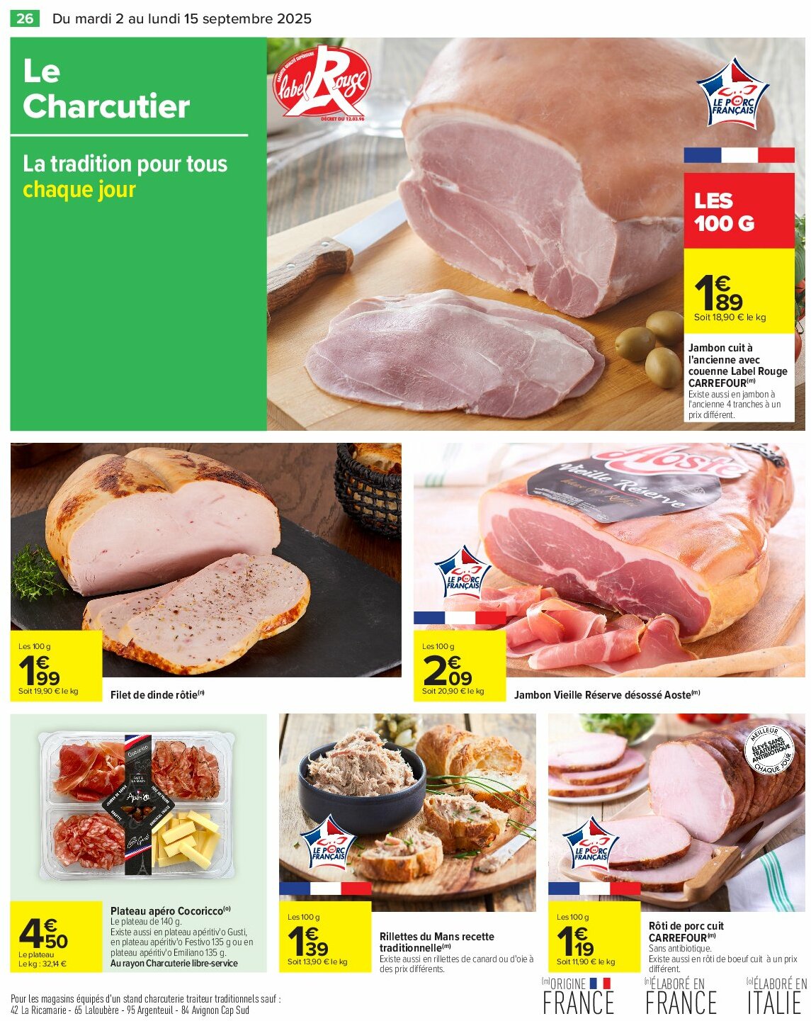 carrefour - Catalogue Carrefour - Petit déjeuner valable du 02/09 au 15/09 - page: 28