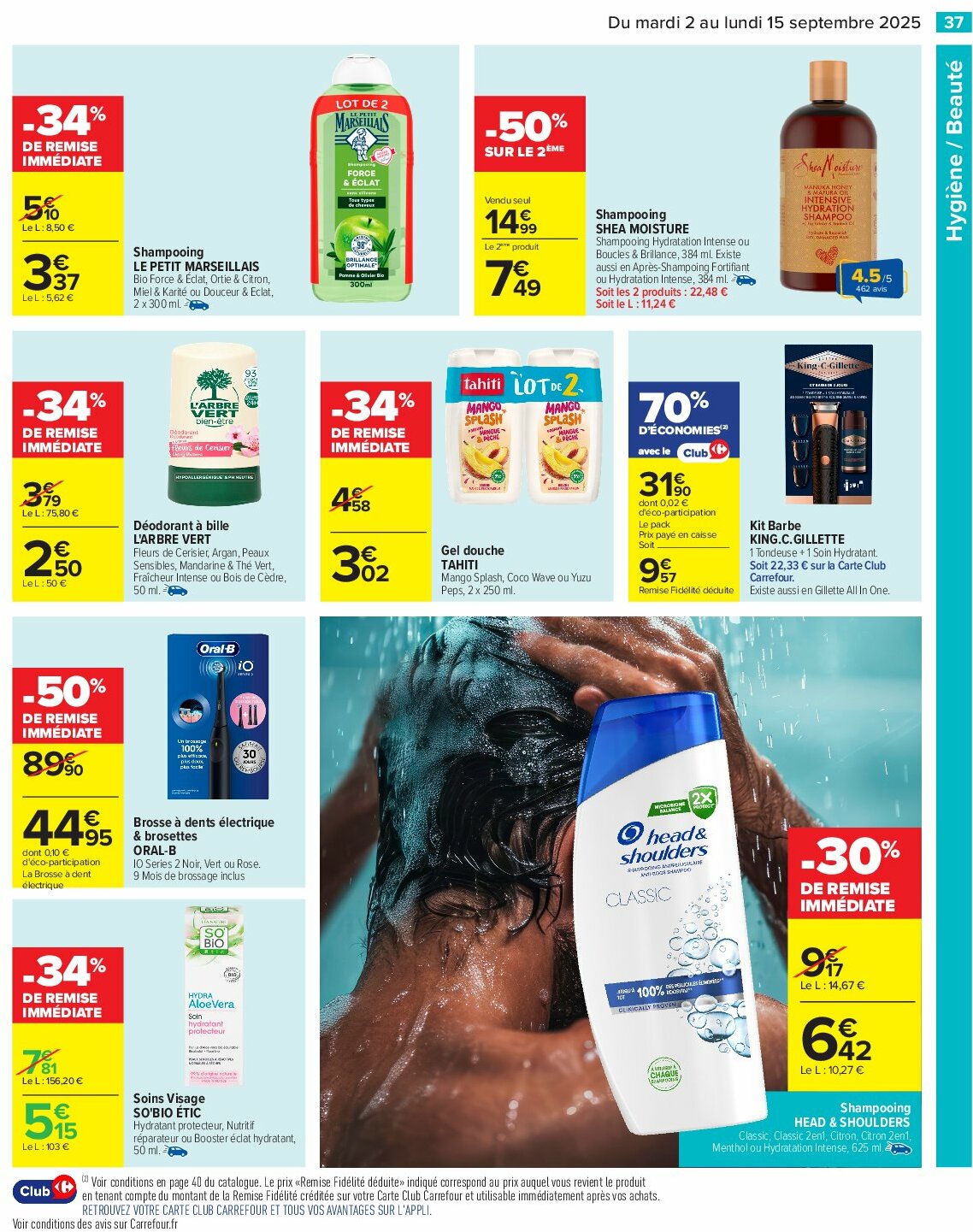 carrefour - Catalogue Carrefour - Petit déjeuner valable du 02/09 au 15/09 - page: 39