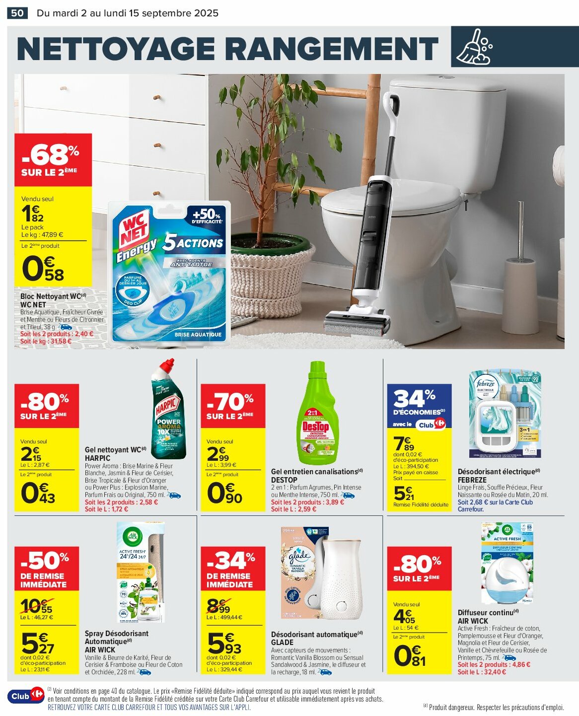 carrefour - Catalogue Carrefour - Petit déjeuner valable du 02/09 au 15/09 - page: 52